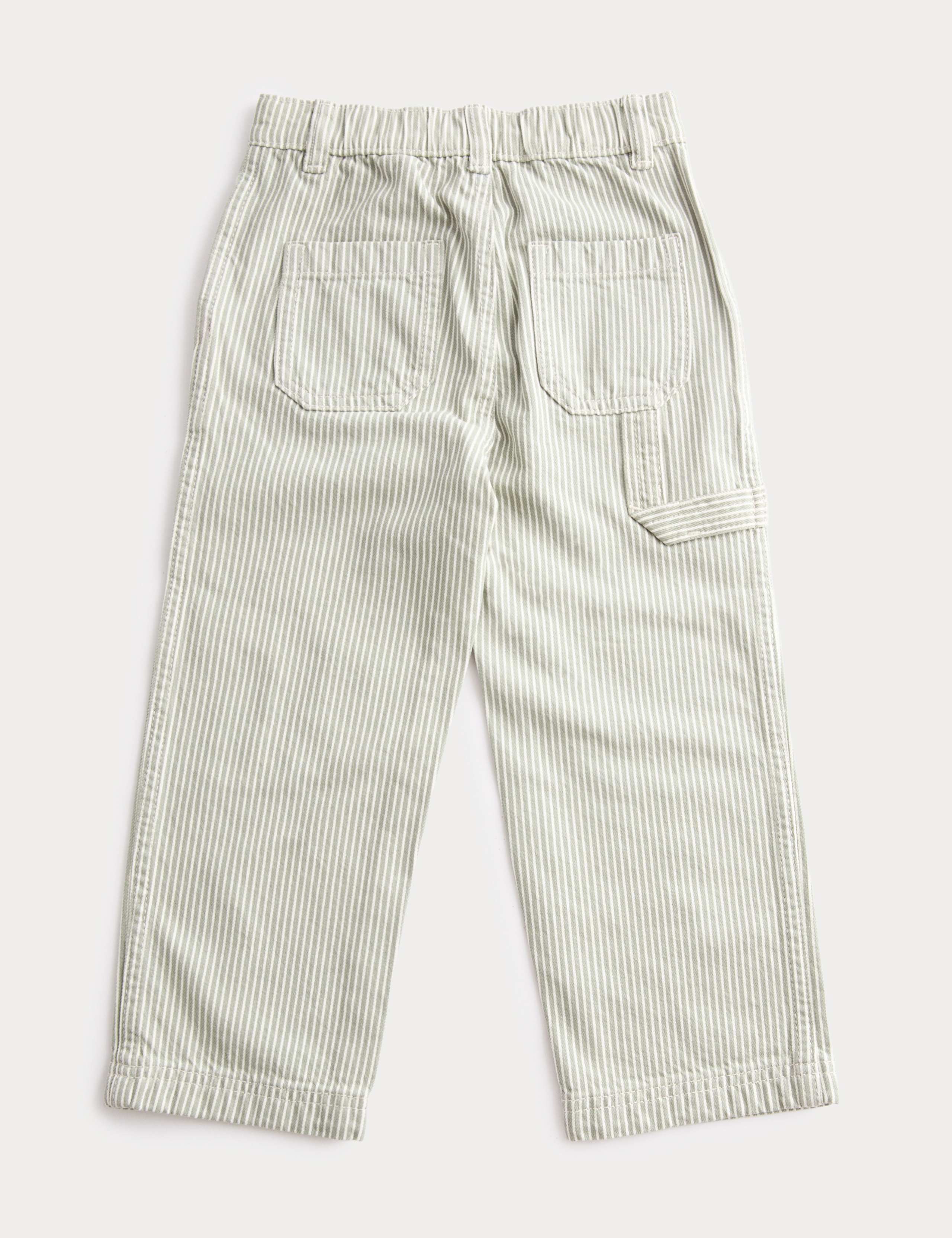 Pure Cotton Striped Trousers (2-8 Yrs) 8 of 9