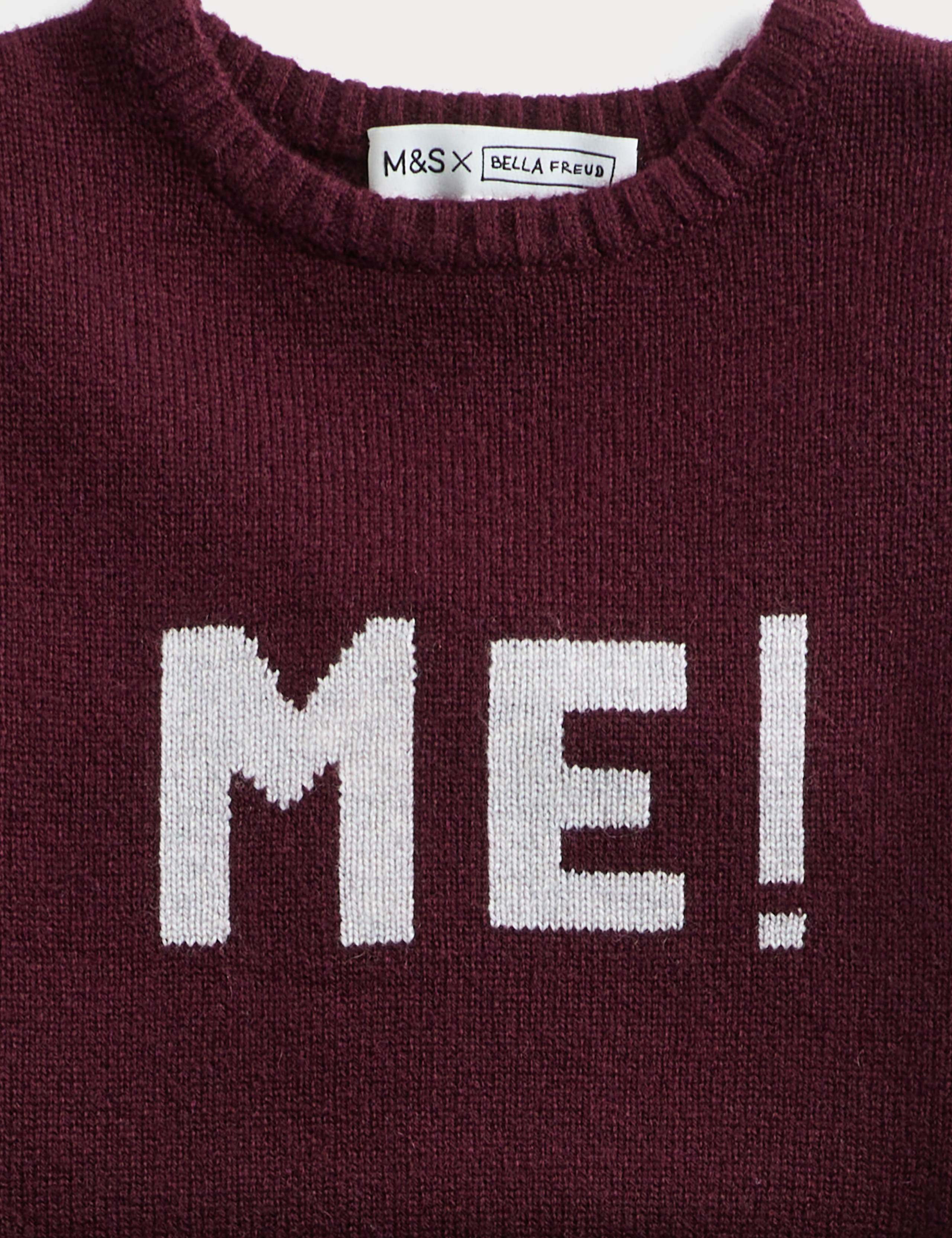 Merino Wool Rich Me! Slogan Jumper (2-10 Yrs) 7 of 7