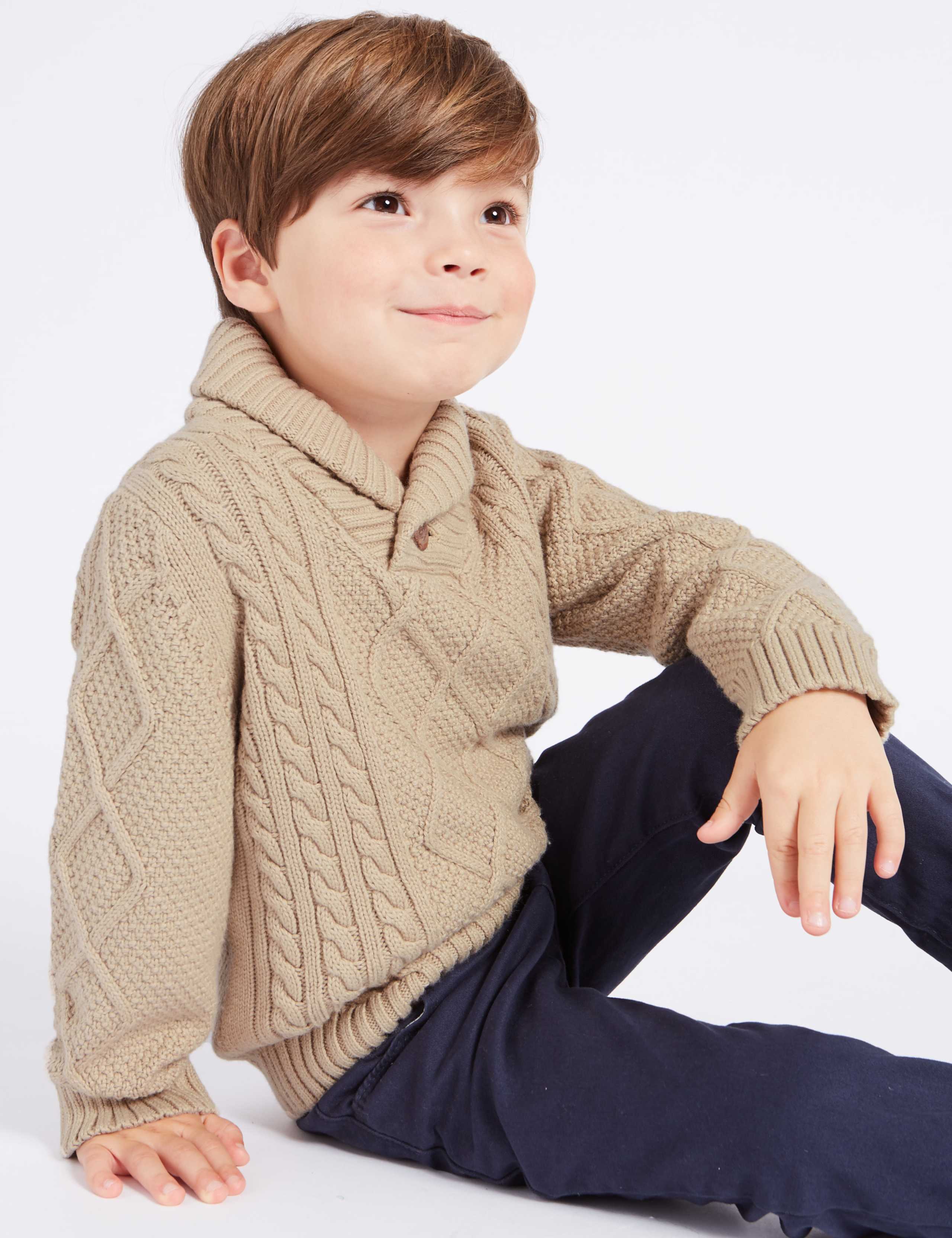 Paddington™ Cotton Rich Jumper (3 Months - 6 Years) 1 of 5