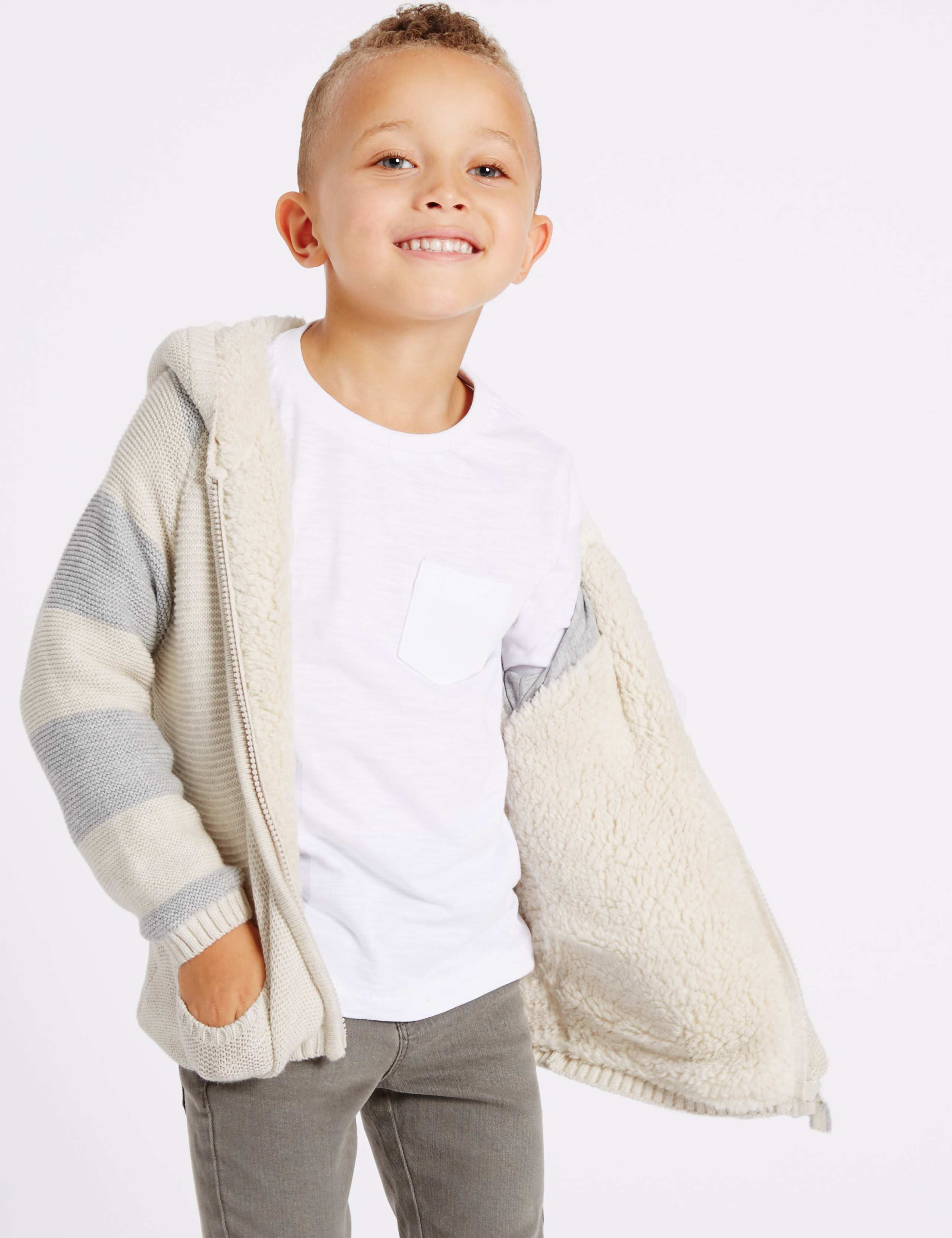 Zipped Hooded Top (3 Months - 5 Years) 1 of 6