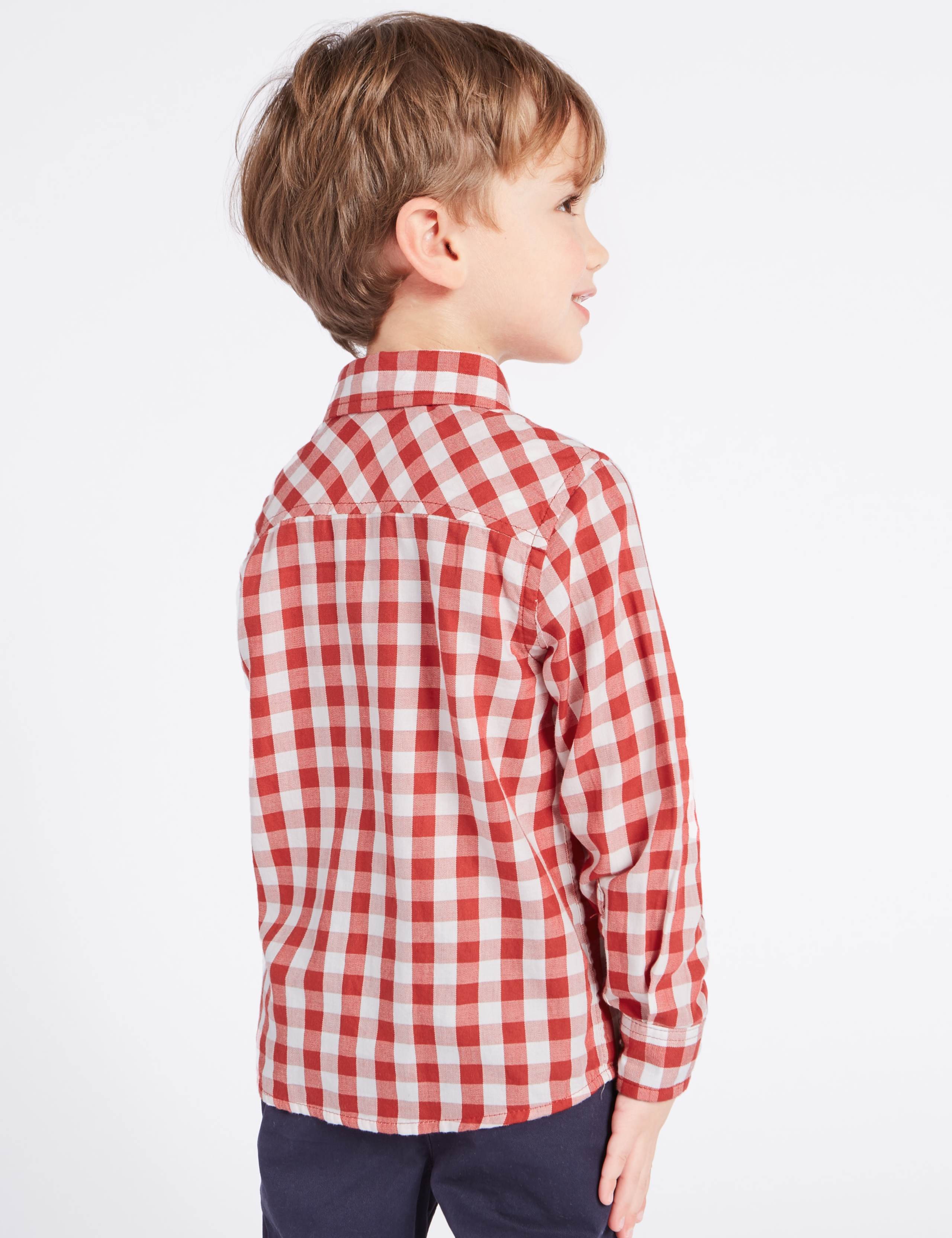 Paddington™ Pure Cotton Gingham Shirt (3 Months - 6 Years) 3 of 6