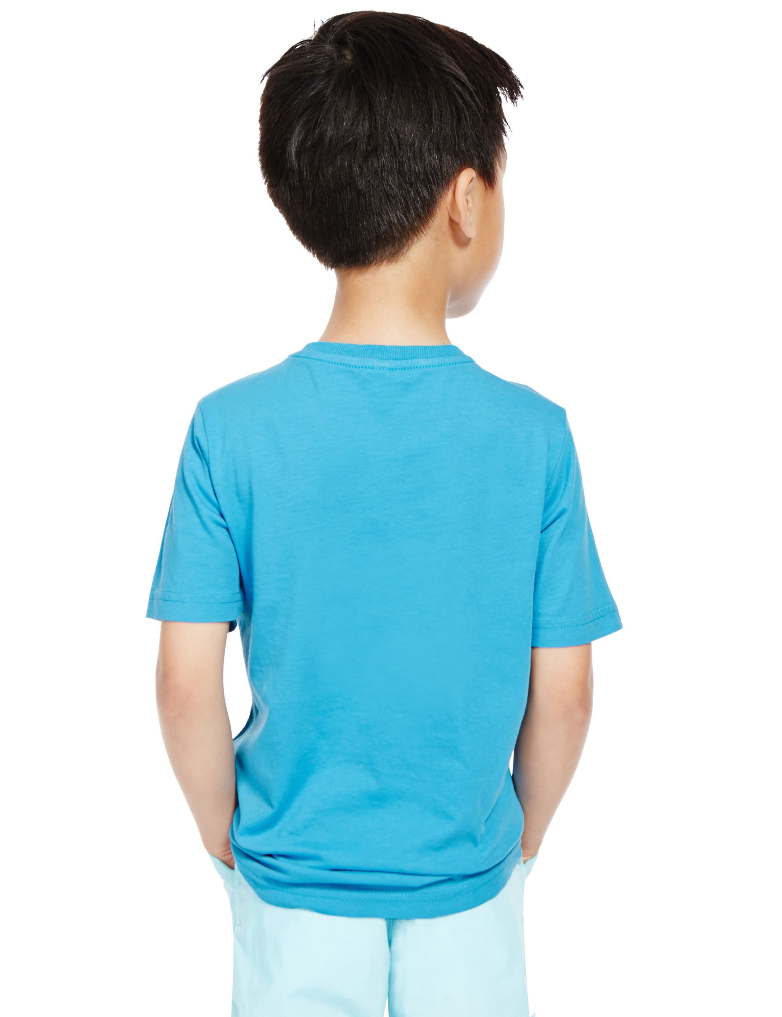 4 Pack Pure Cotton Assorted T-Shirts (1-7 Years) 3 of 9