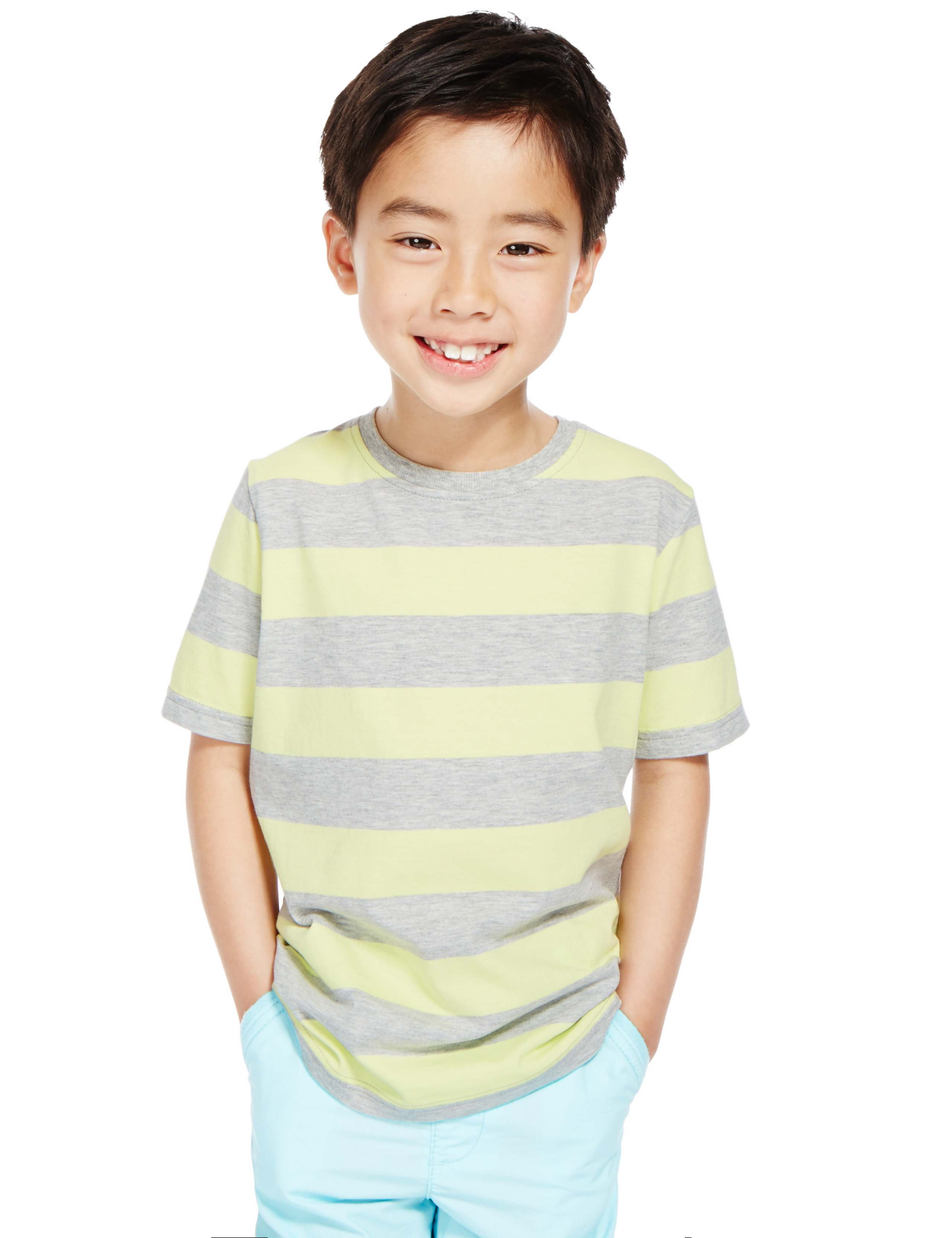 4 Pack Pure Cotton Assorted T-Shirts (1-7 Years) 4 of 9