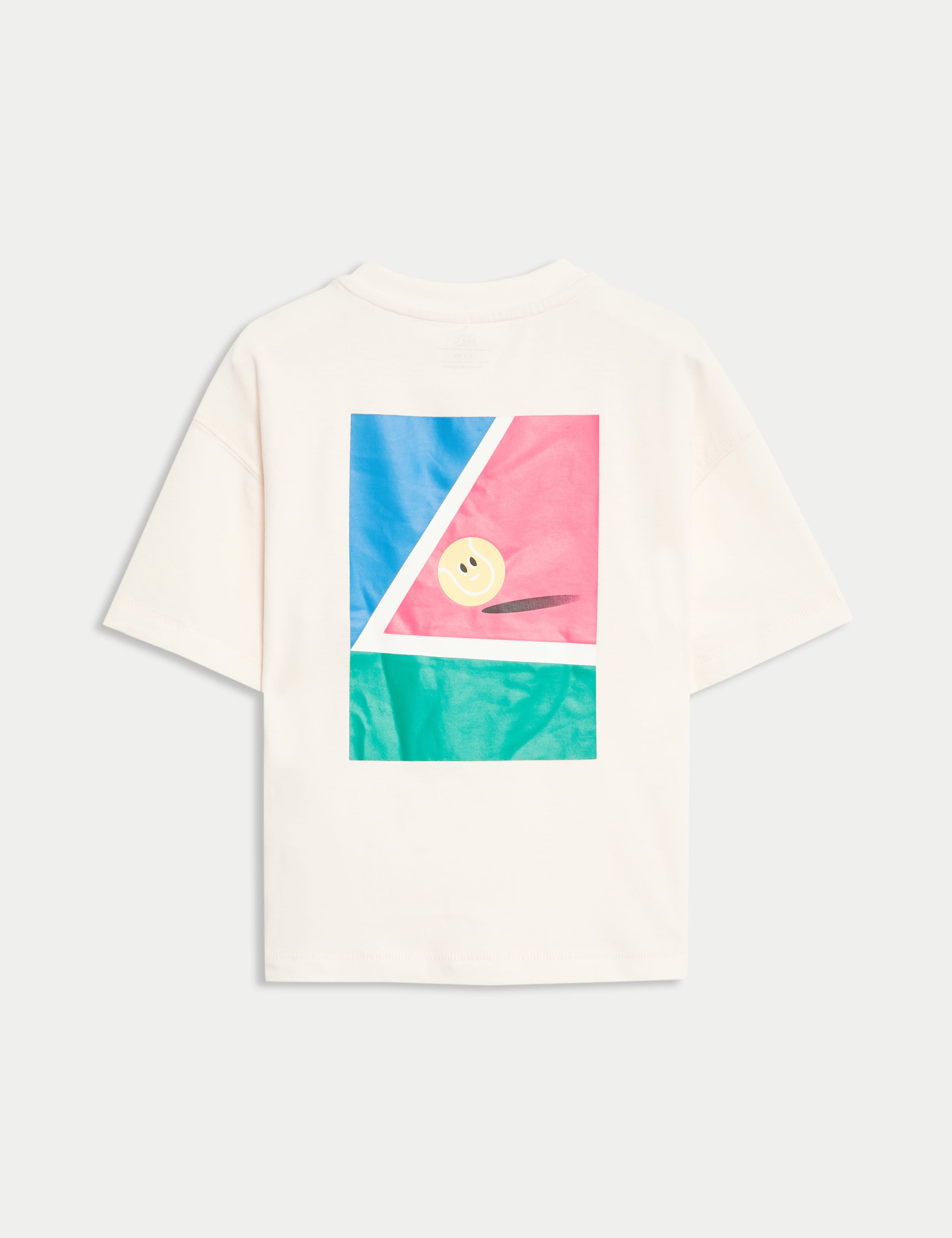 Pure Cotton Back Graphic T-Shirt (2-8 Yrs) 2 of 2