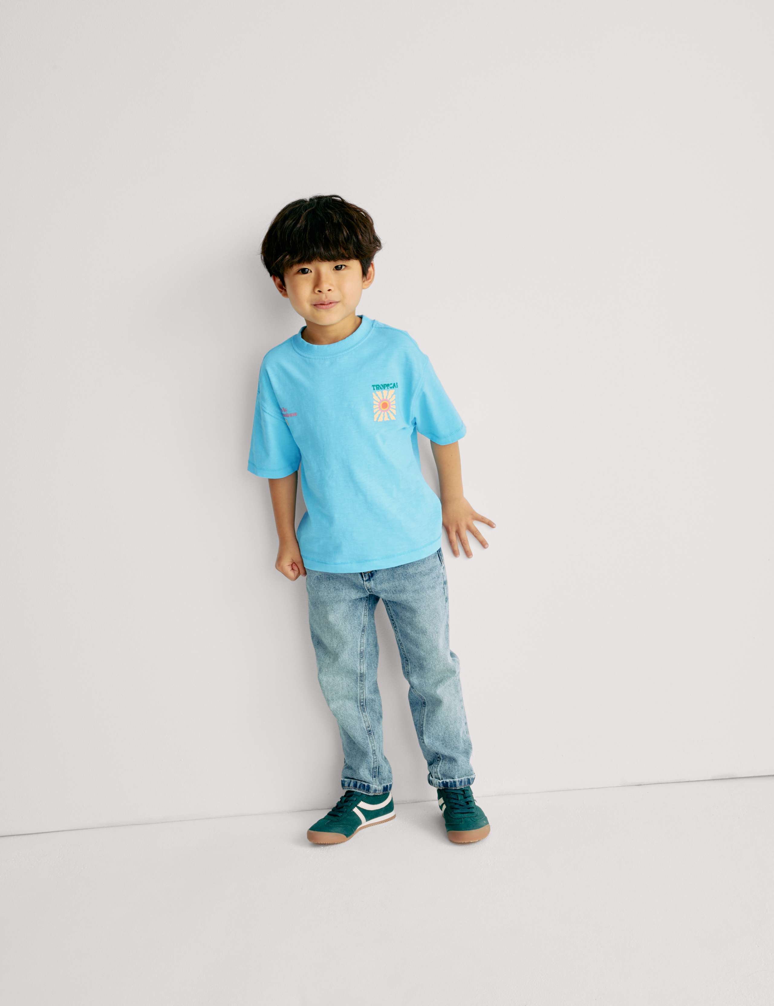 Pure Cotton Back Graphic T-Shirt (2-8 Yrs) 3 of 7