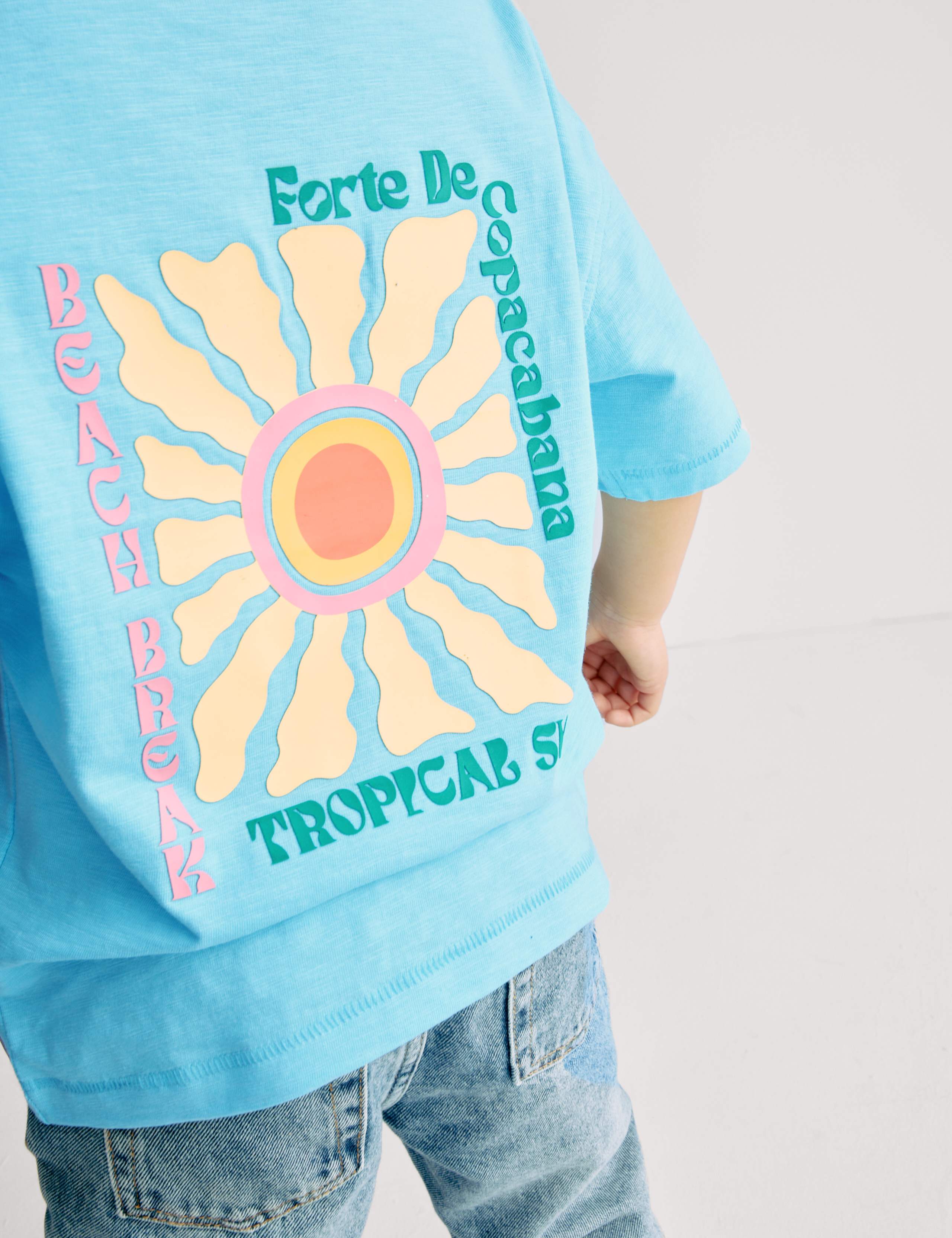 Pure Cotton Back Graphic T-Shirt (2-8 Yrs) 4 of 7
