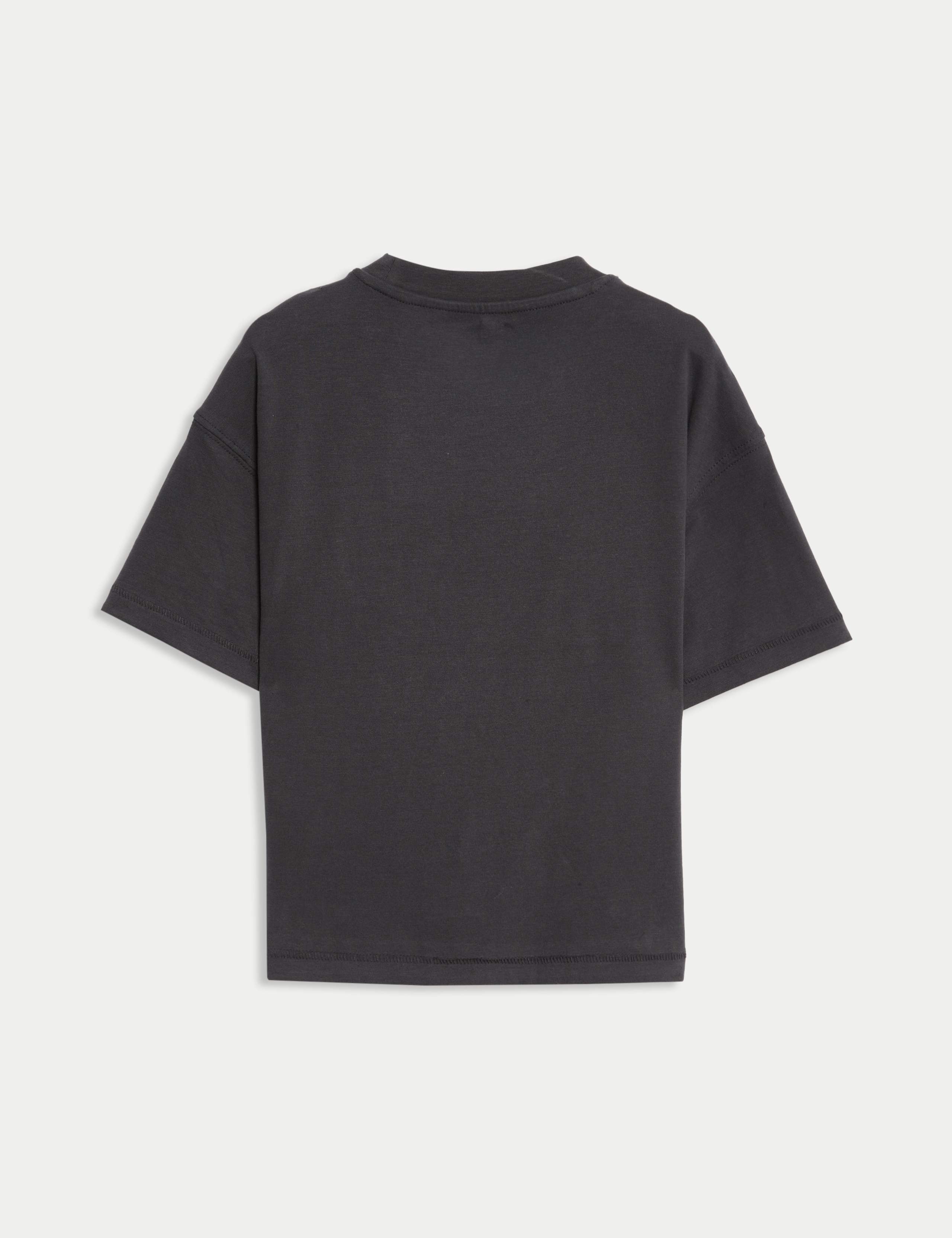 Pure Cotton Basketball Graphic T-Shirt (2-8 Yrs) 2 of 2