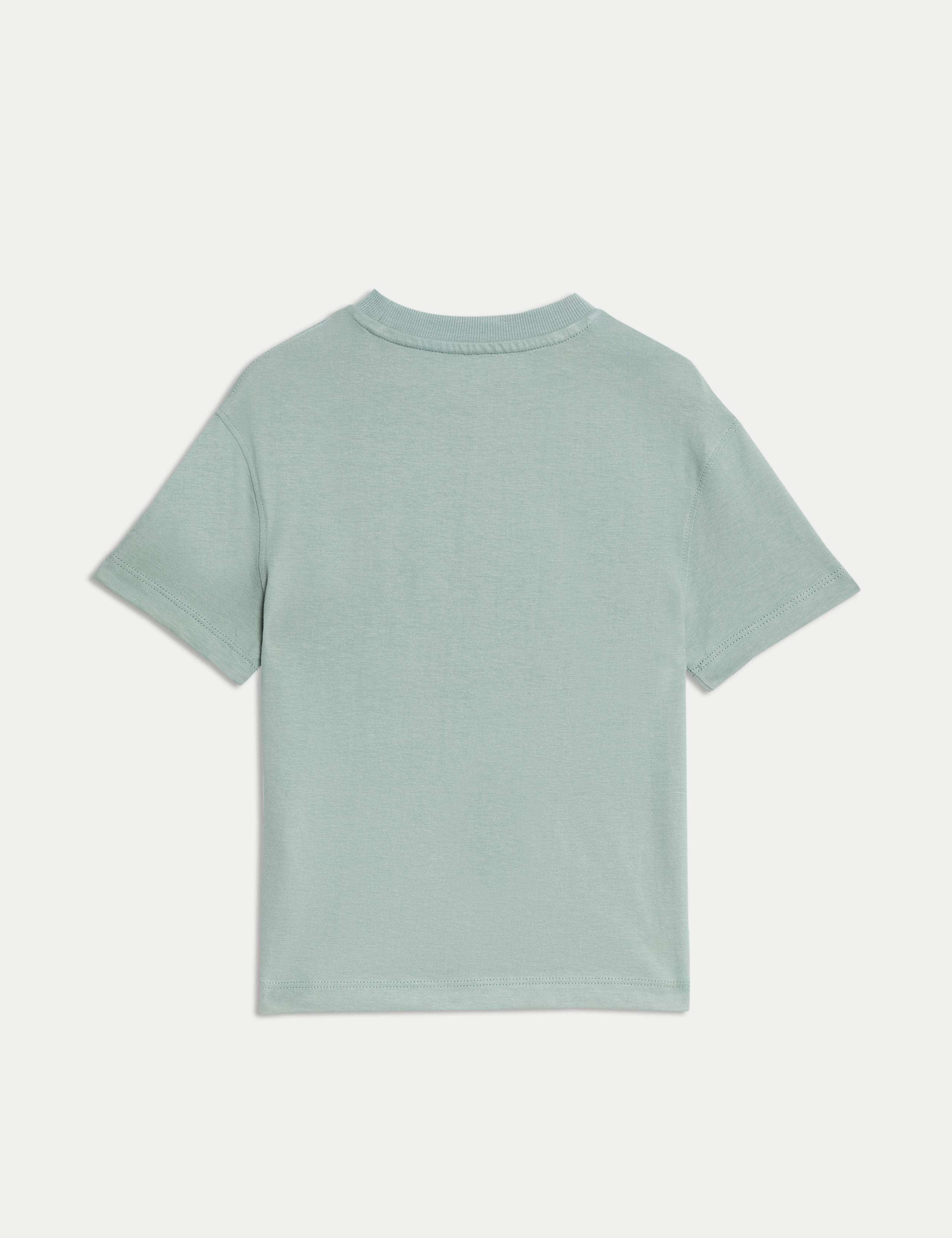 Pure Cotton Graphic T-Shirt (2-8 Yrs) 2 of 2
