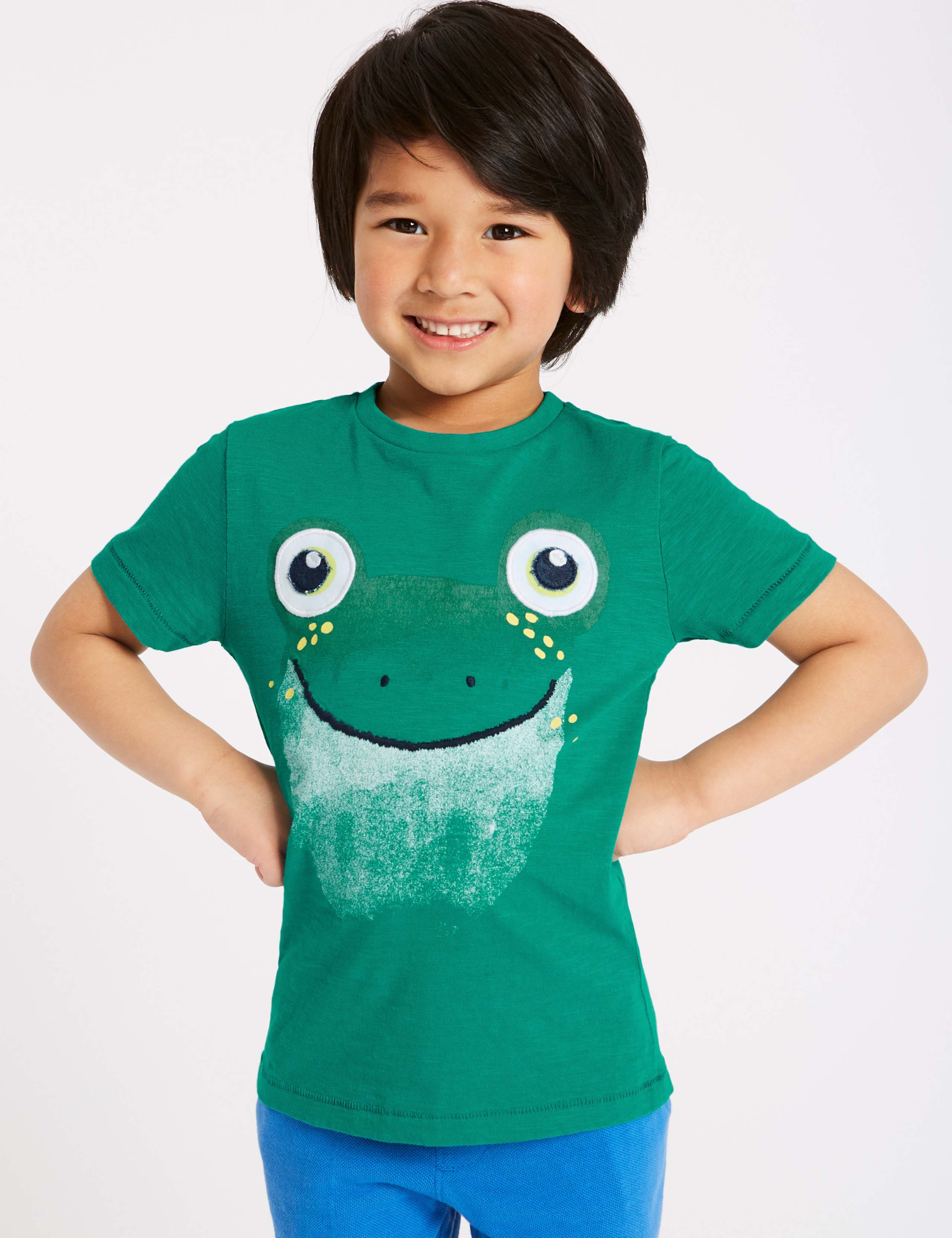 Frog Pure Cotton Top (3 Months - 7 Years) 1 of 2
