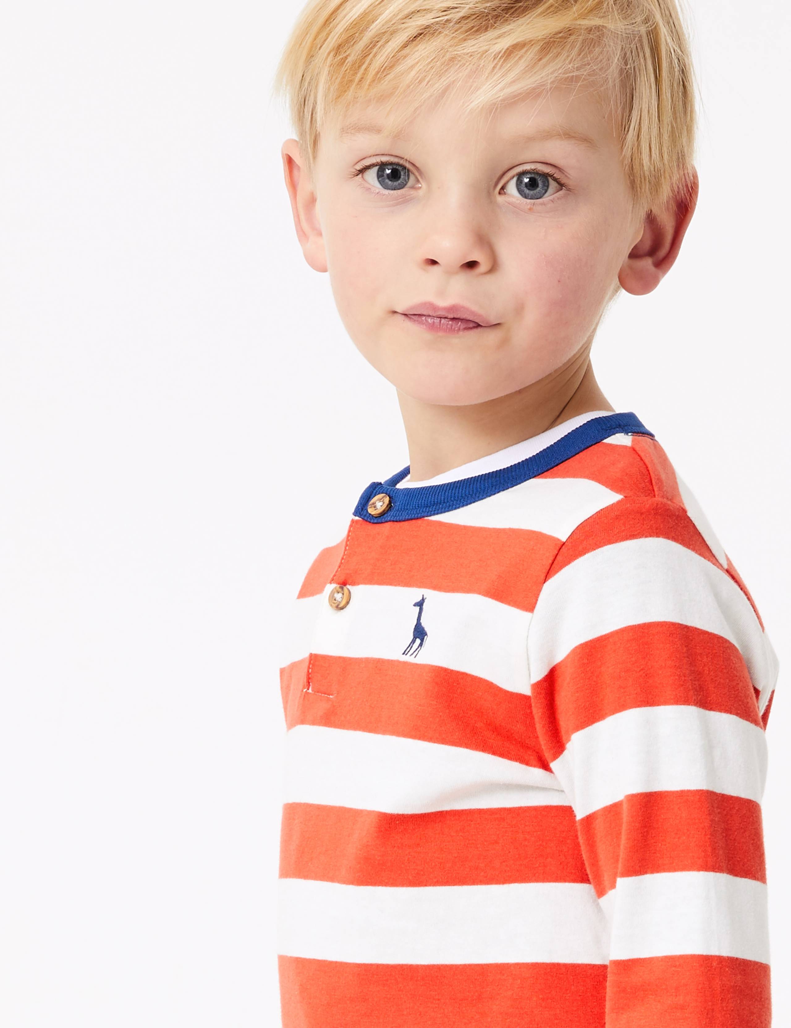 Cotton Striped Double Faced Top (2-7 Years) 3 of 4