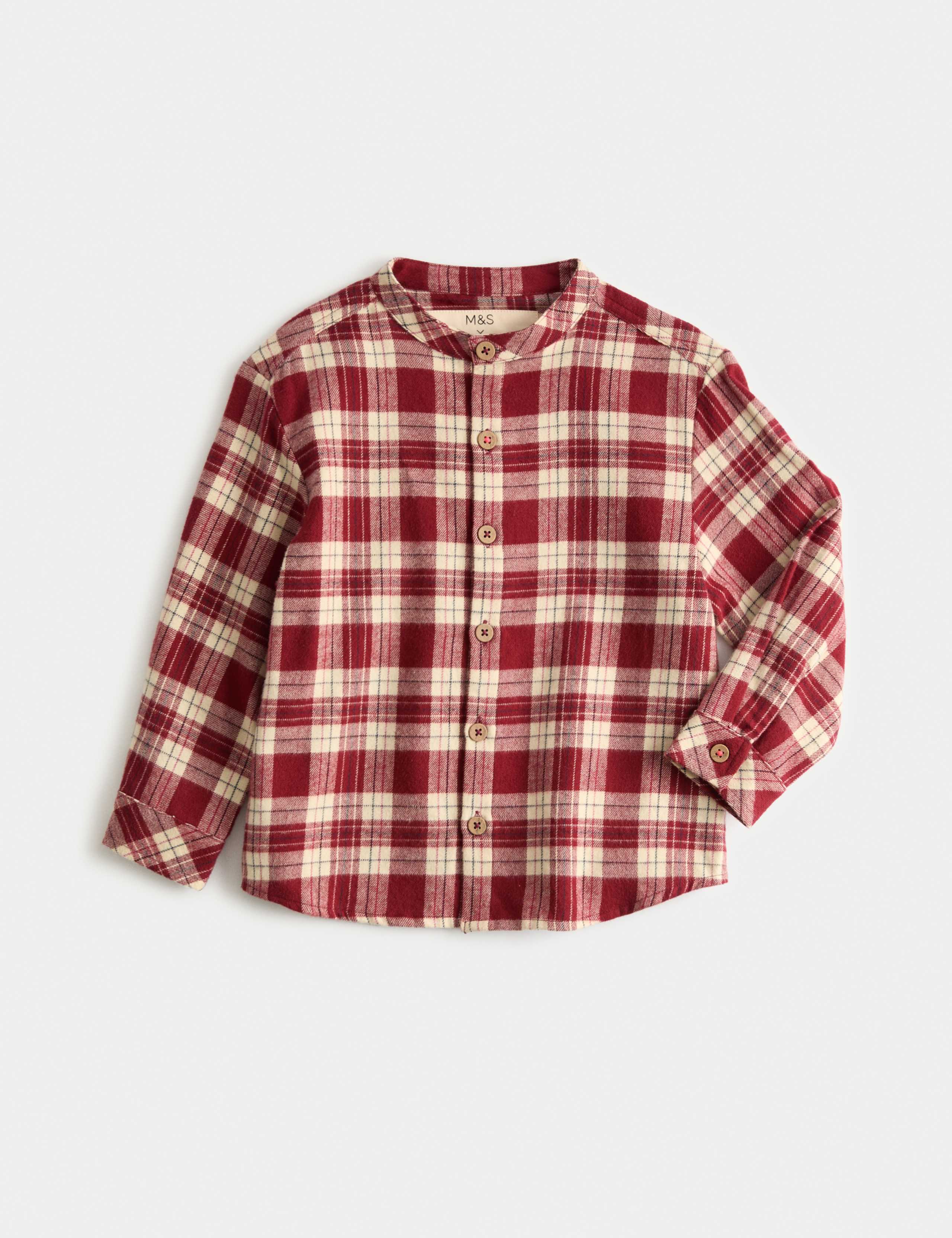 Pure Cotton Check Shirt (1-10 Yrs) 2 of 4