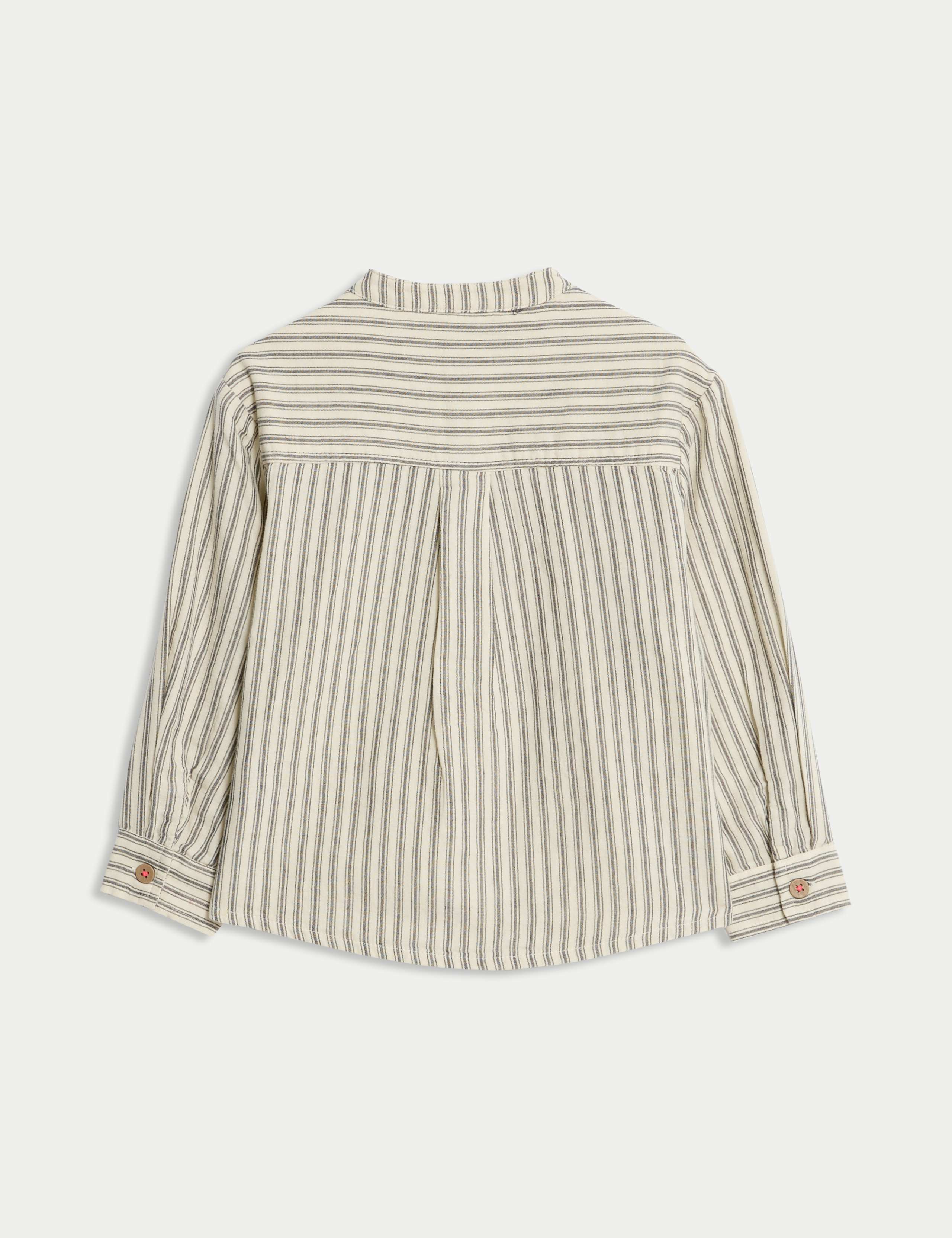 Pure Cotton Striped Shirt (1-10 Yrs) 3 of 3