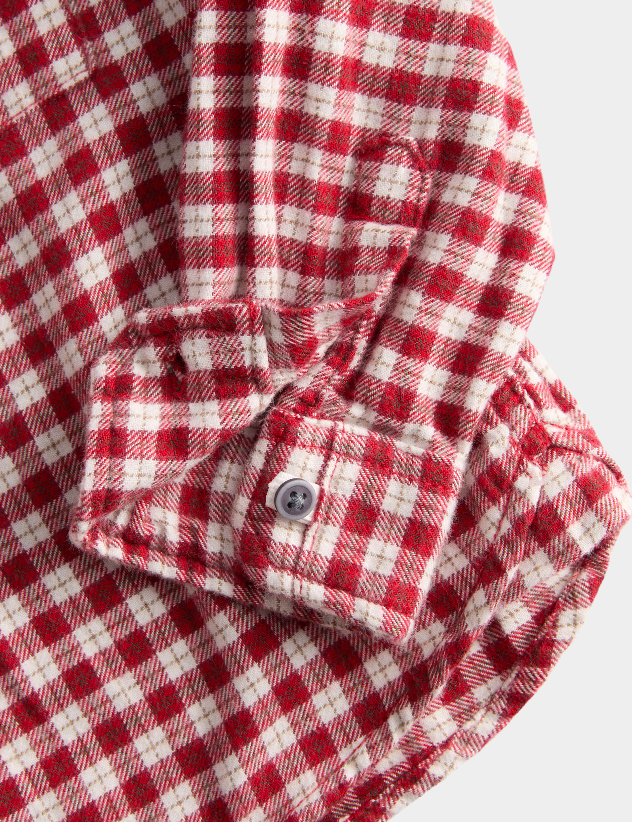 Pure Cotton Checked Shirt (2-8 Yrs) 2 of 3