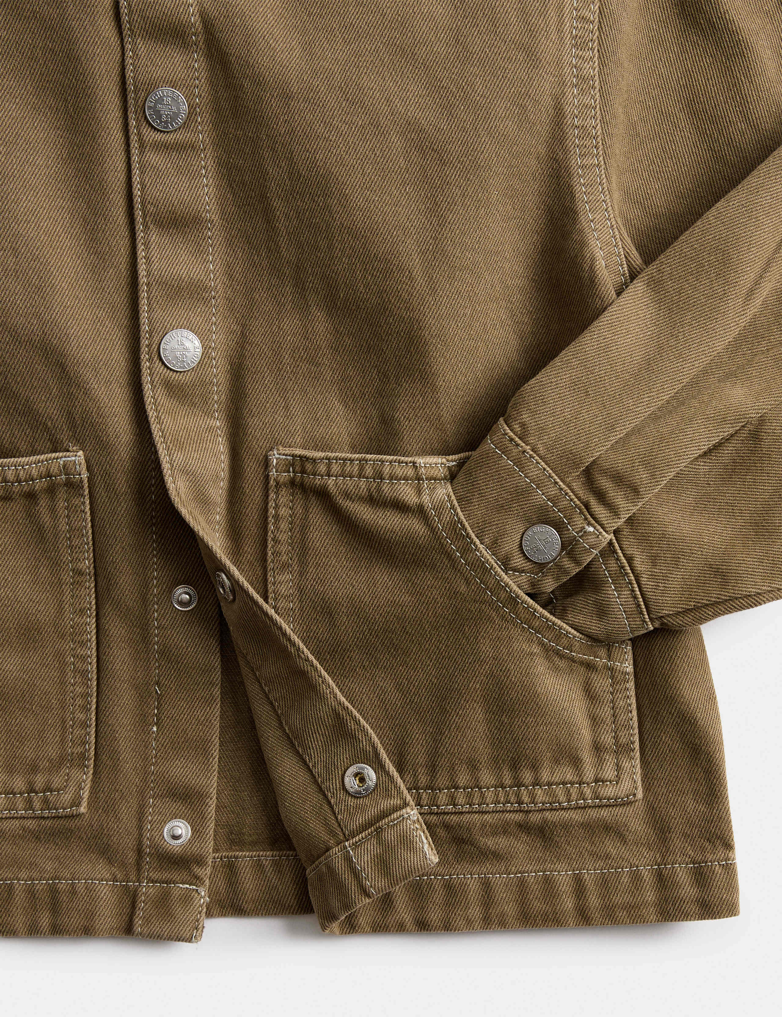Pure Cotton Denim Overshirt (2-8 Yrs) 2 of 2