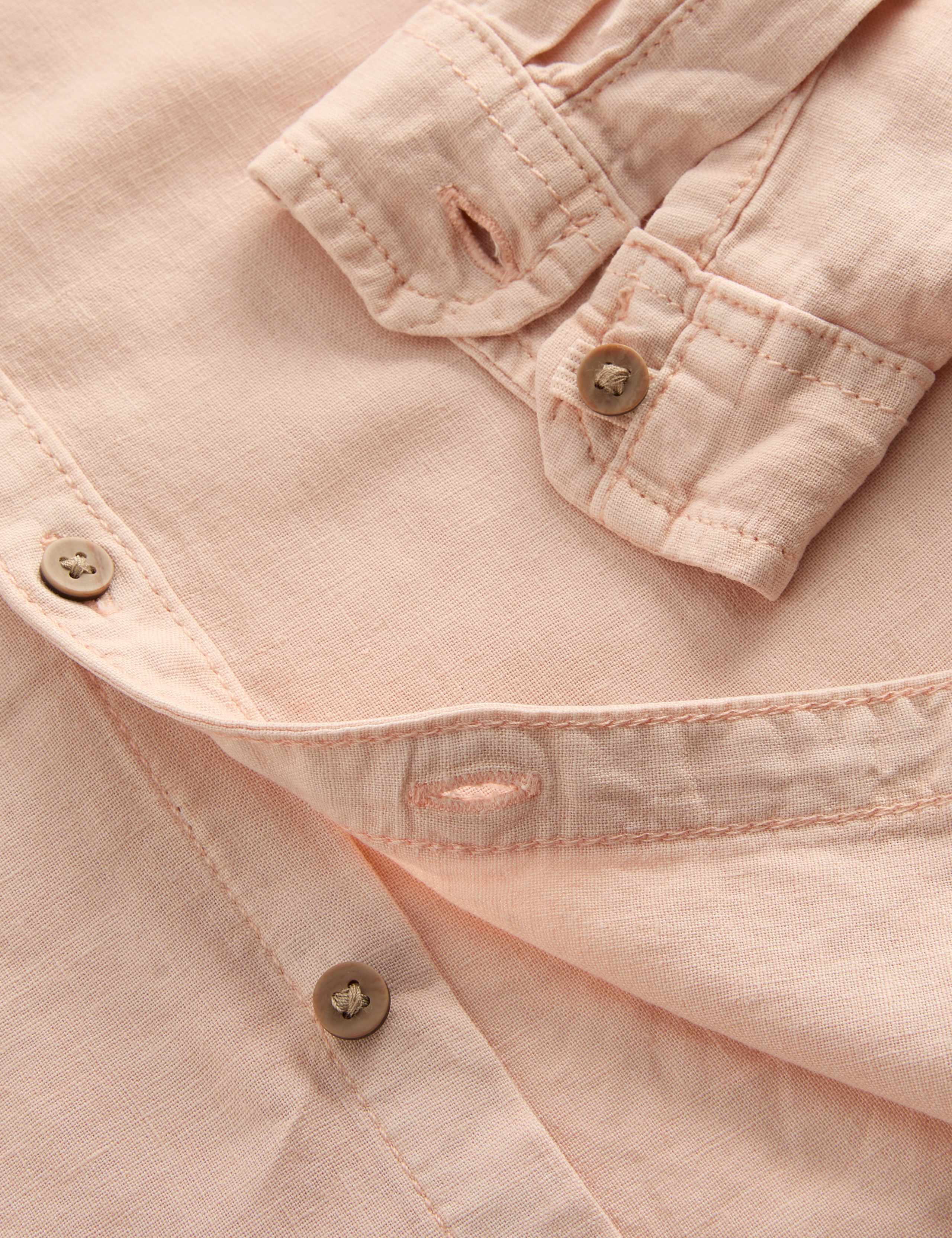 Linen Rich Grandad Shirt (2-8 Yrs) 2 of 3