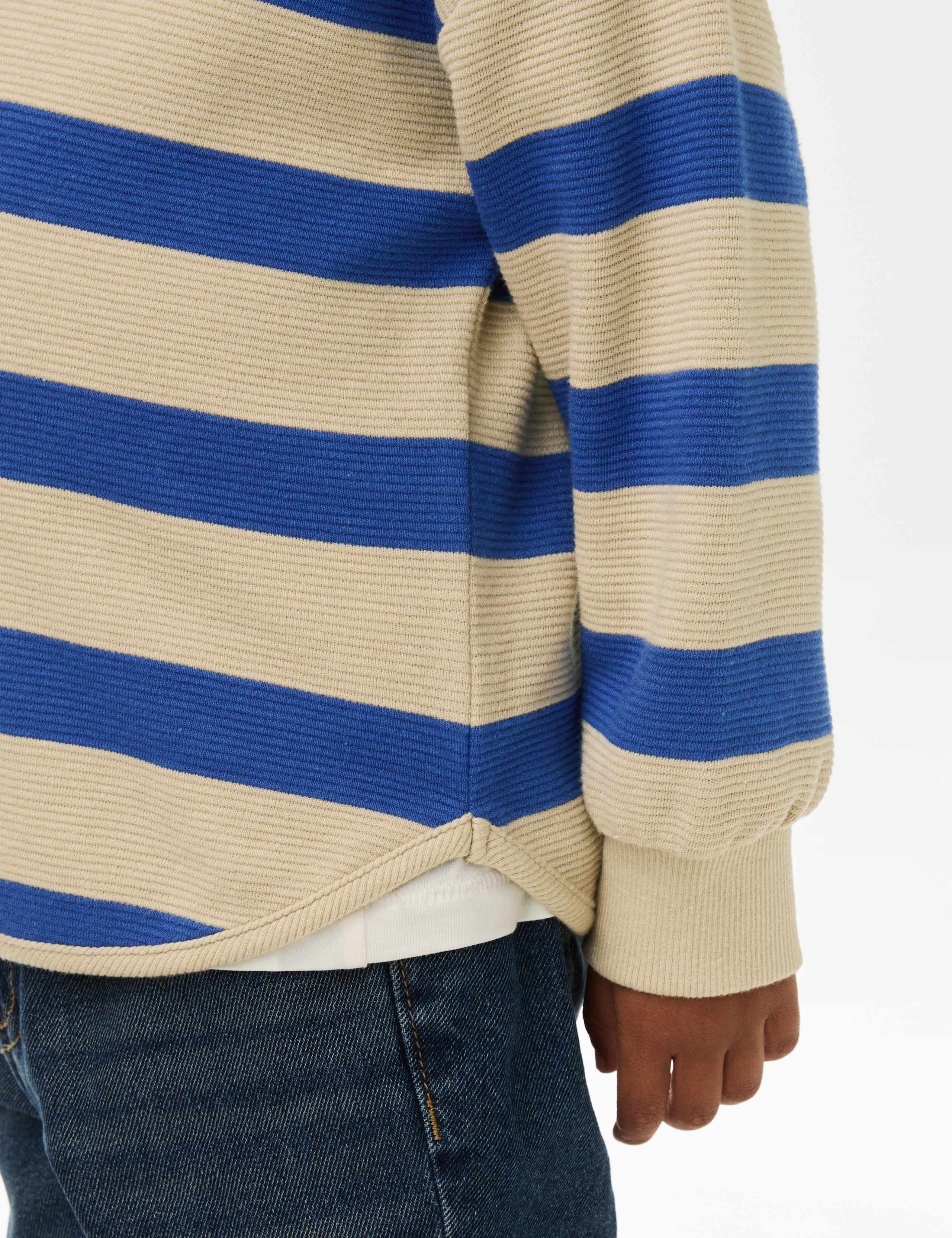 Cotton Rich Striped Top (1-16 Yrs) 4 of 6