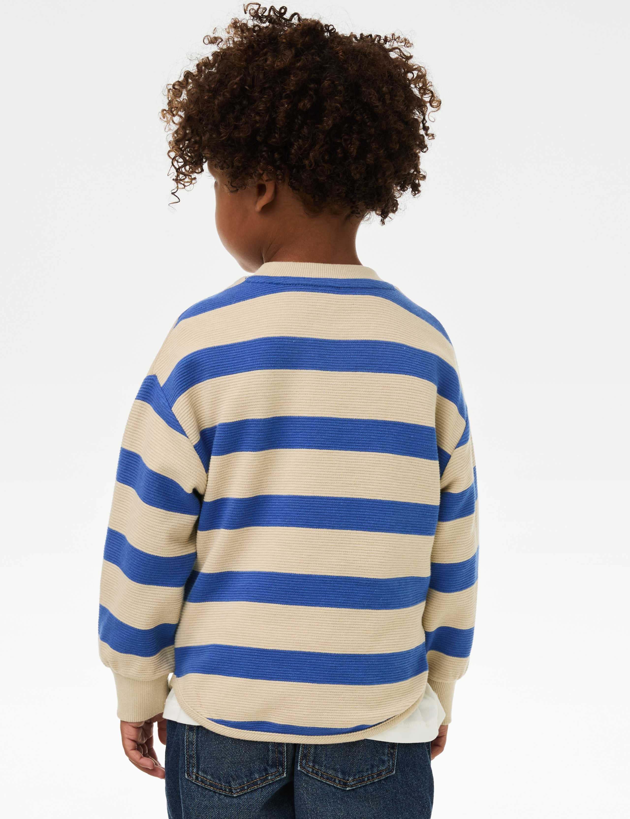 Cotton Rich Striped Top (1-16 Yrs) 5 of 6