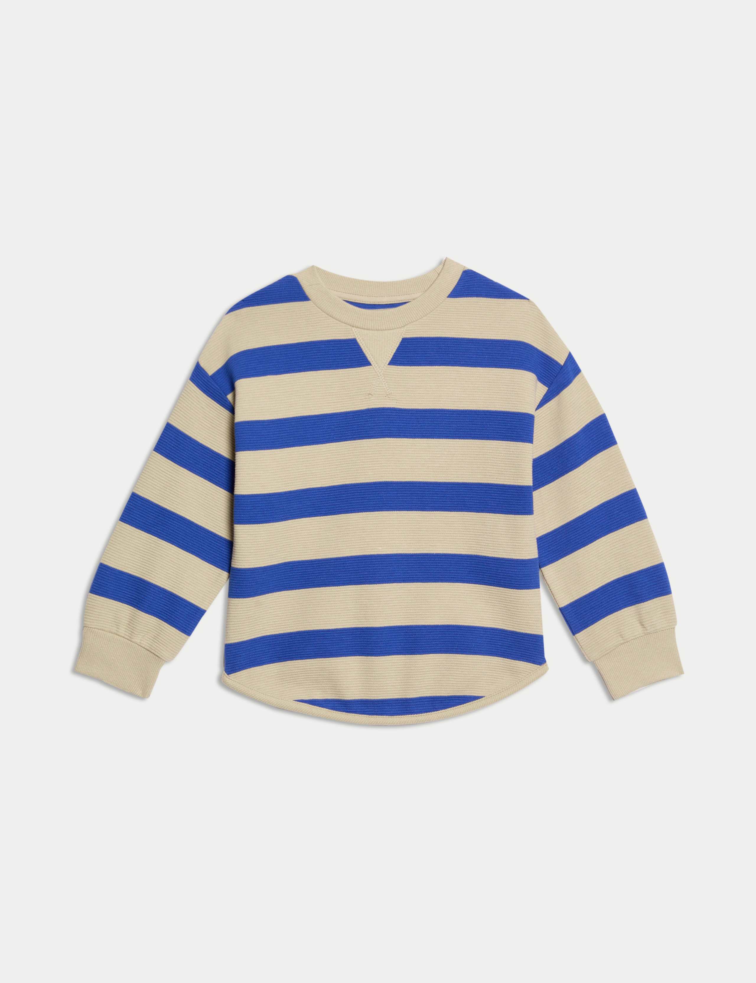 Cotton Rich Striped Top (1-16 Yrs) 2 of 6