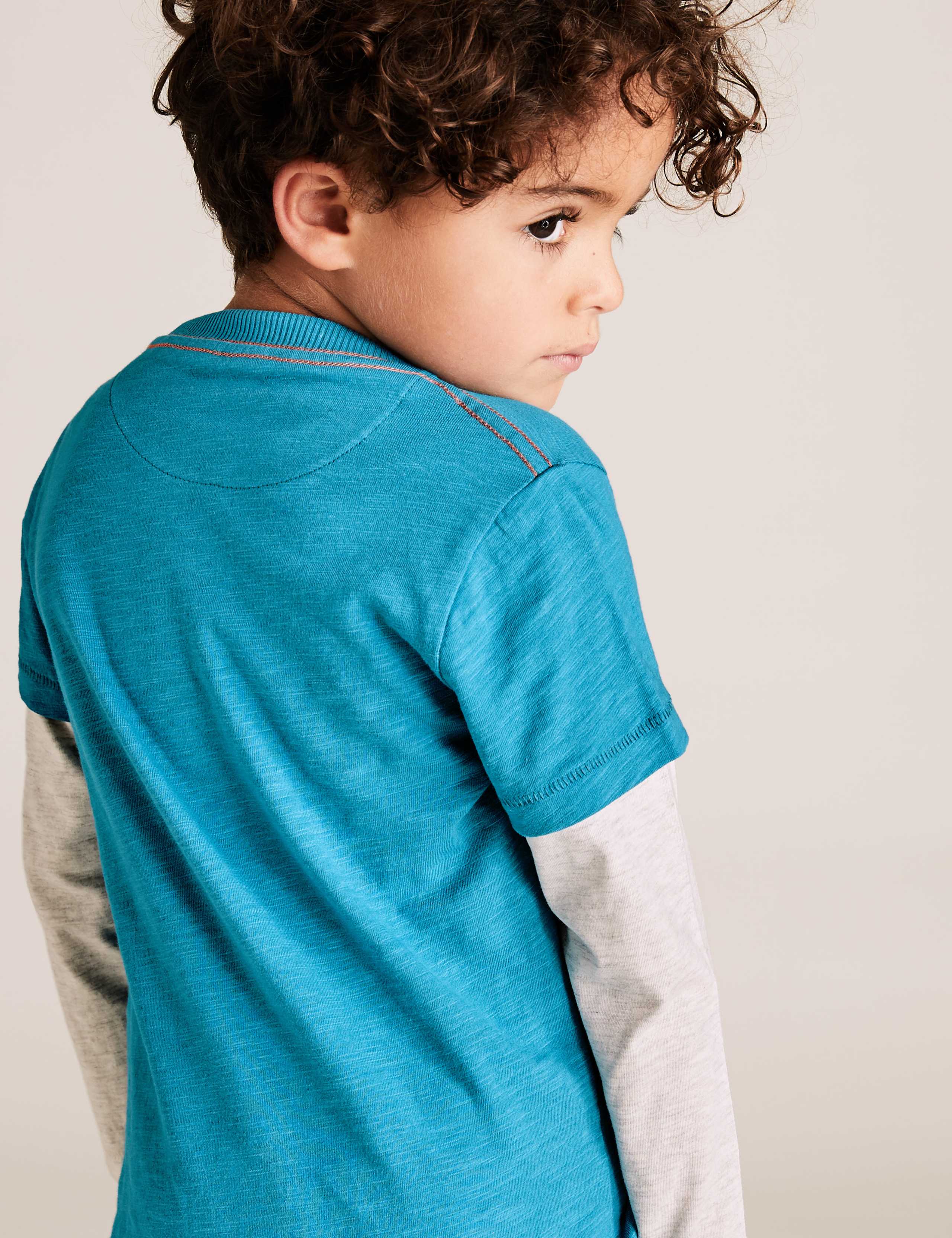 Pure Cotton Embroidered Deer Top (2-7 Yrs) 4 of 4