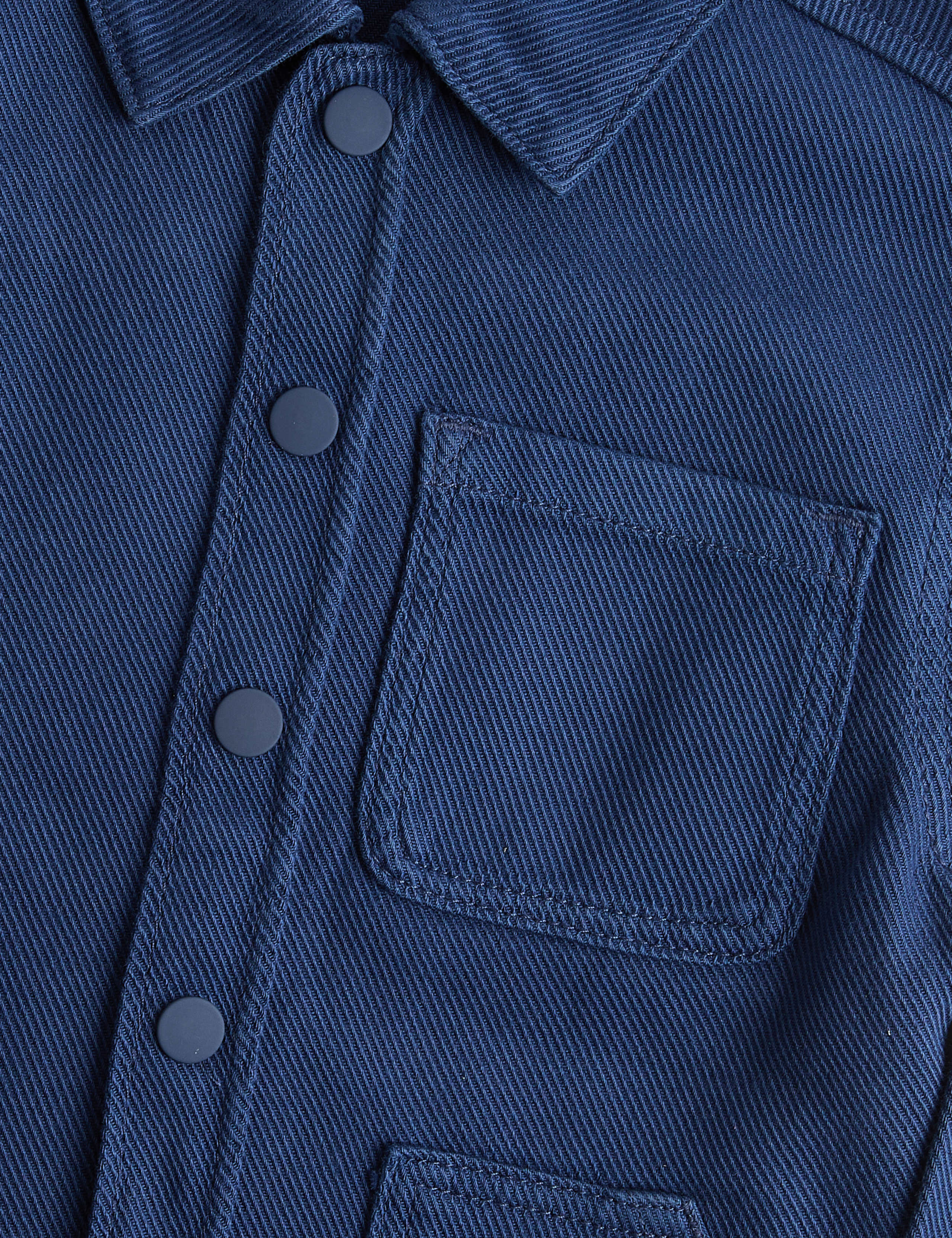 Pure Cotton Denim Overshirt (2-8 Yrs) 2 of 2