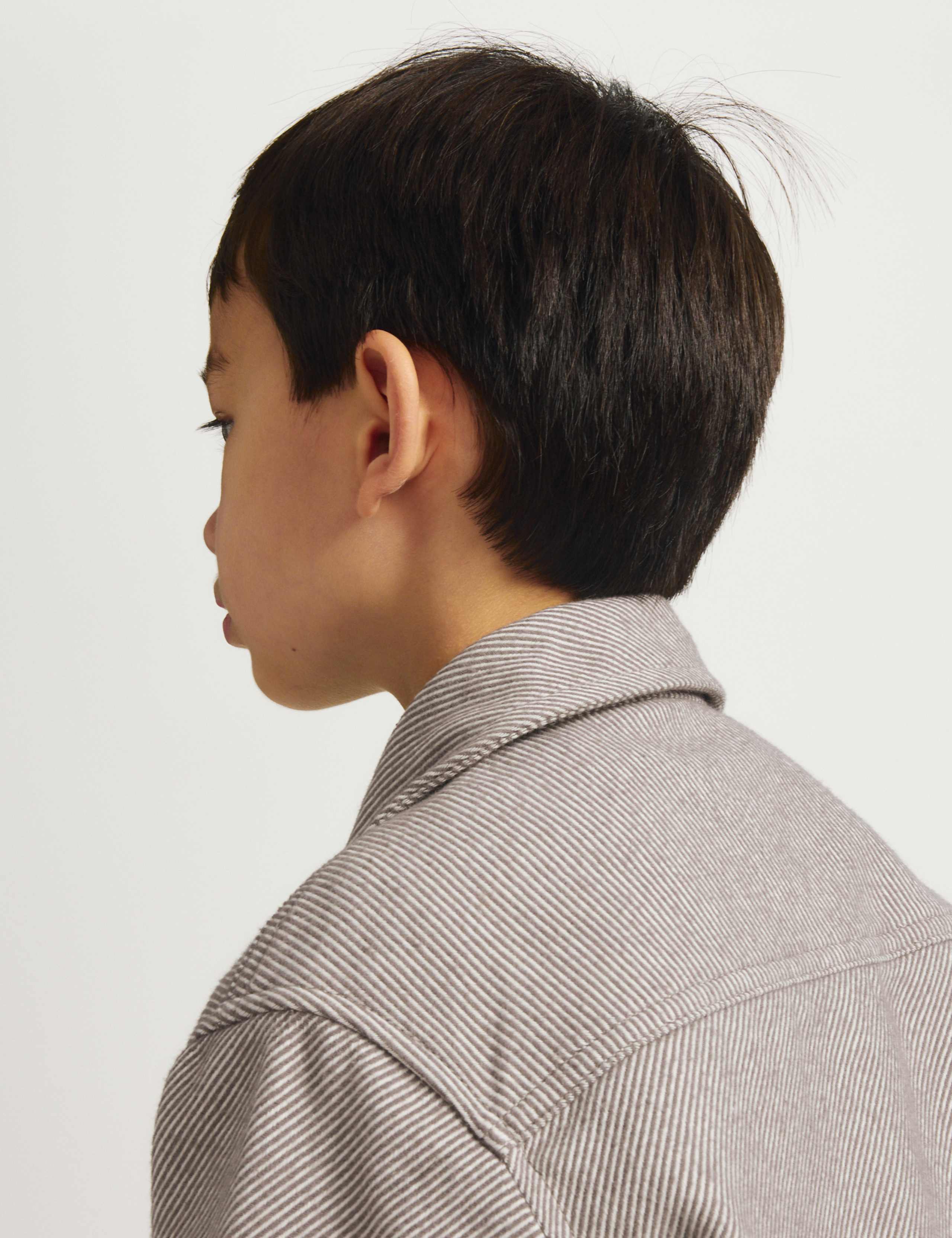 Pure Cotton Brushed Striped Shirt (2-8 Yrs) 3 of 8