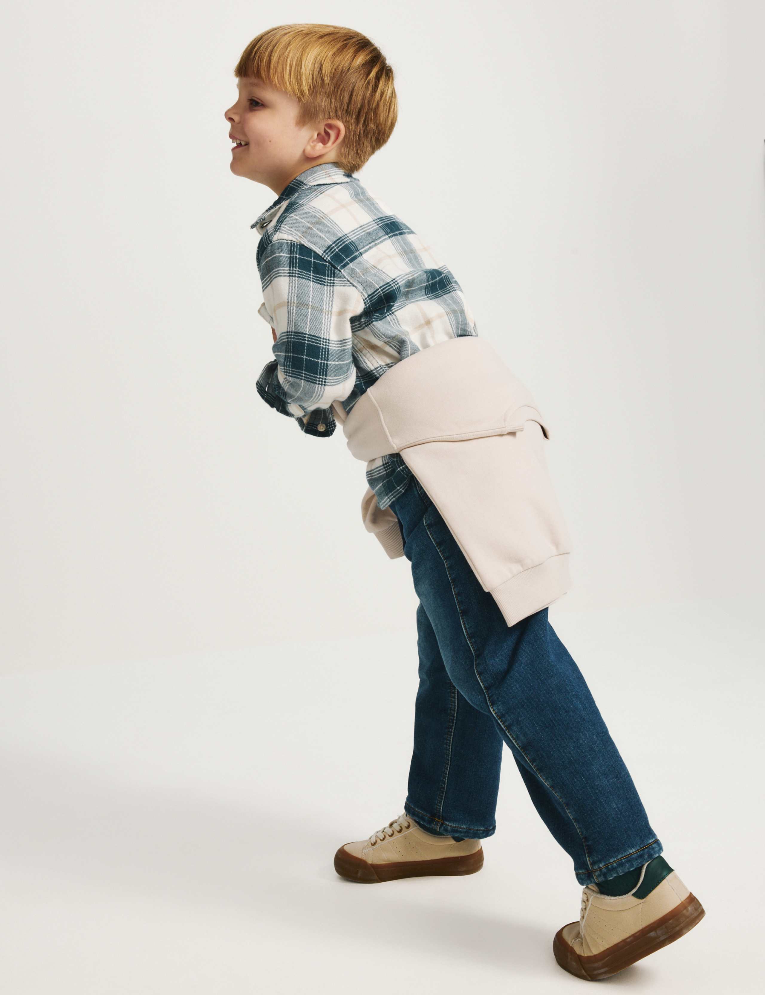 Pure Cotton Checked Shirt (2-8 Yrs) 6 of 7