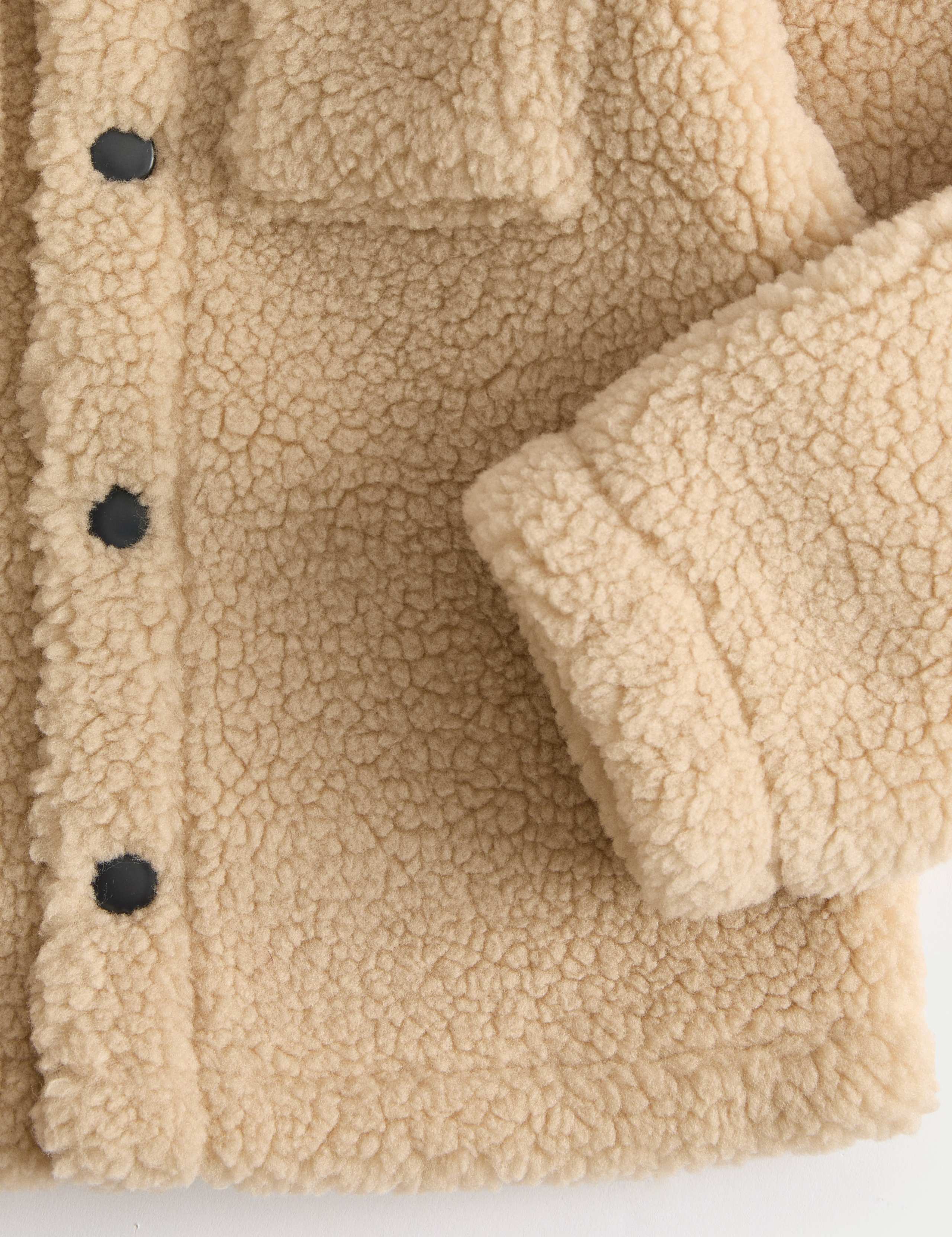 Borg Fleece Lined Shacket (2-8 Yrs) 4 of 4