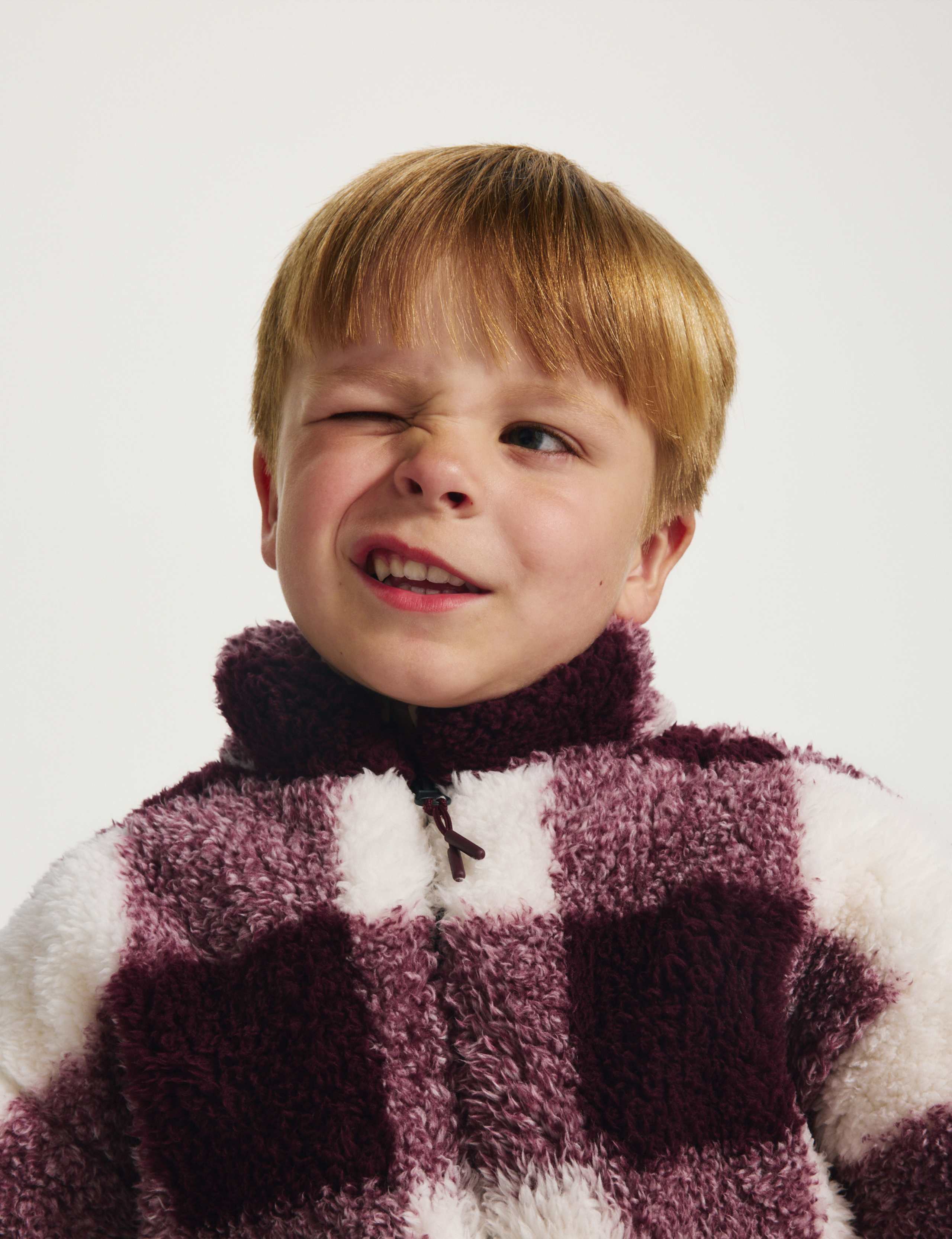 Borg Checked Jacket (2-8 Yrs) 4 of 9