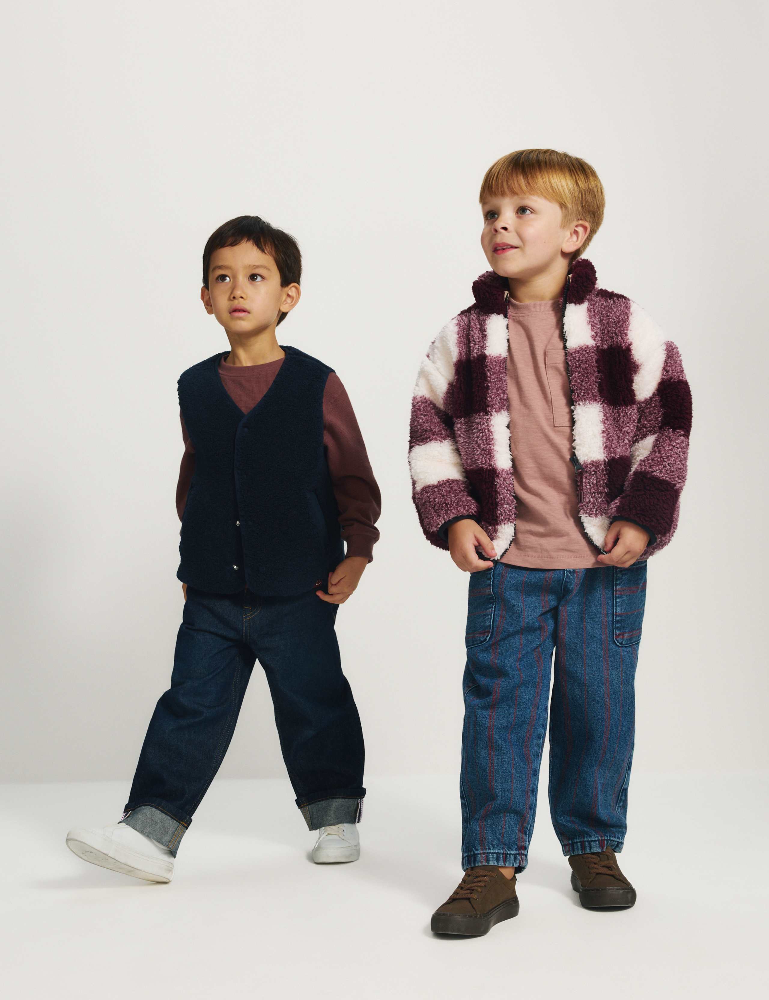 Borg Checked Jacket (2-8 Yrs) 5 of 9