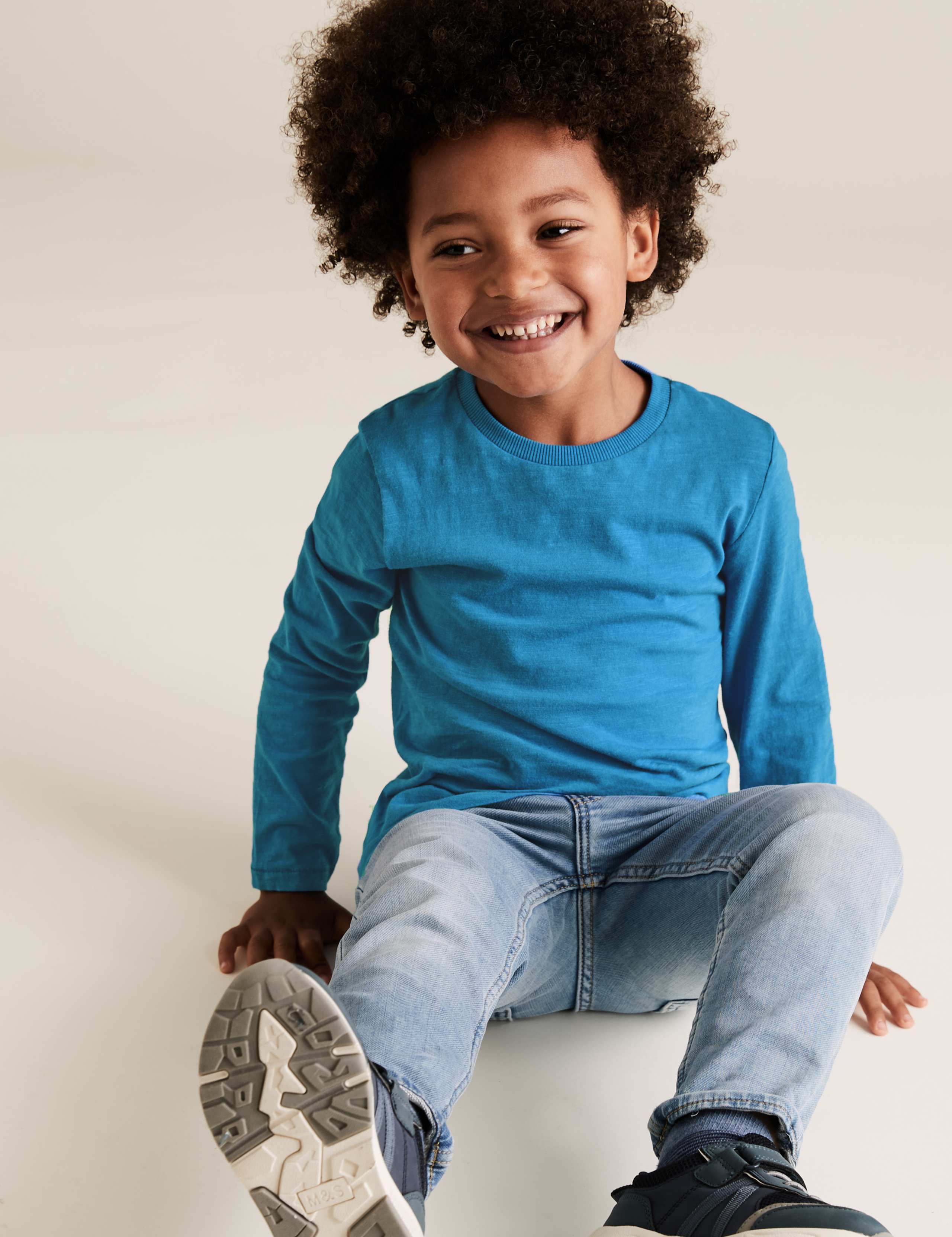 3pk Pure Cotton Top (2-7 Yrs) 4 of 5
