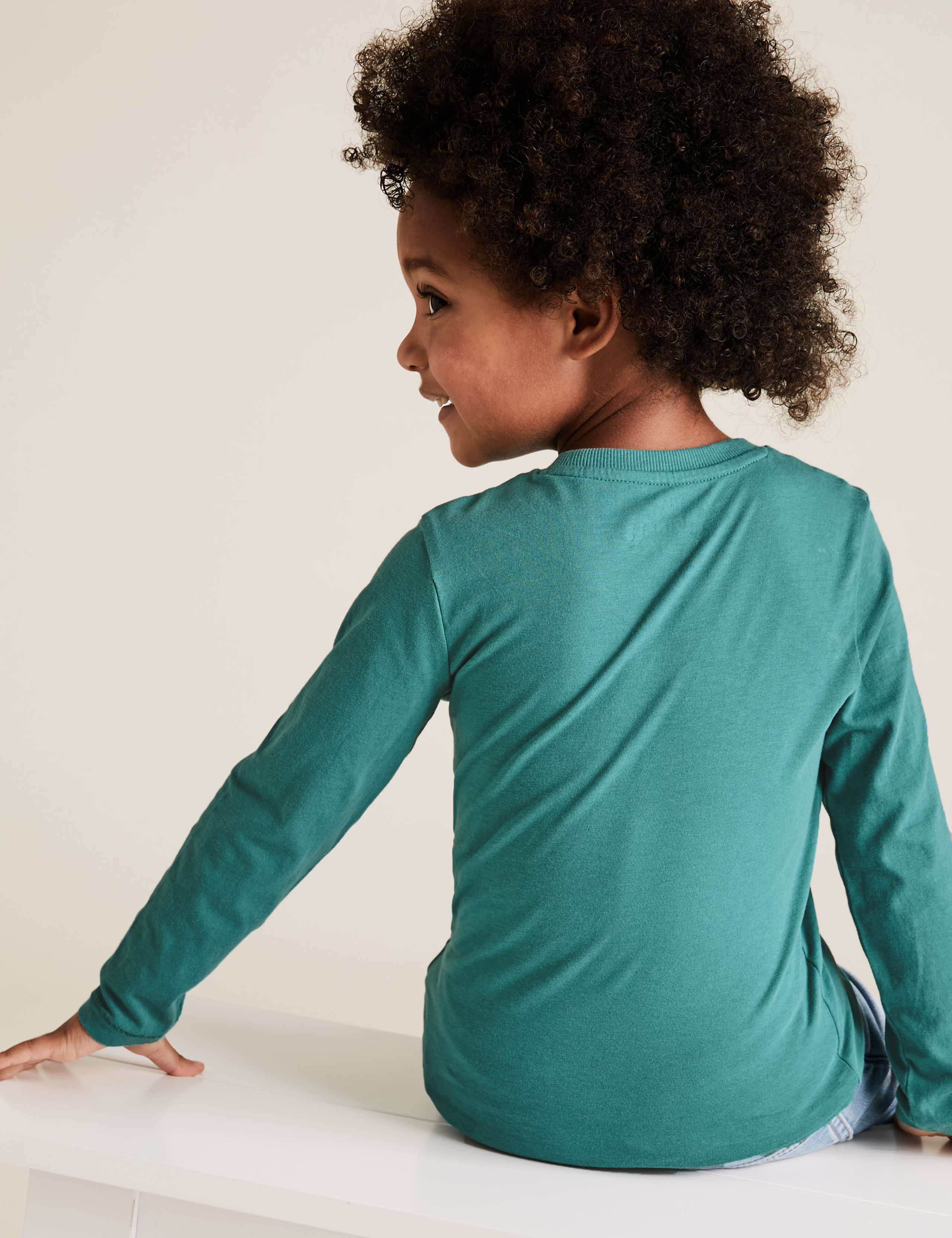 3pk Pure Cotton Top (2-7 Yrs) 5 of 5