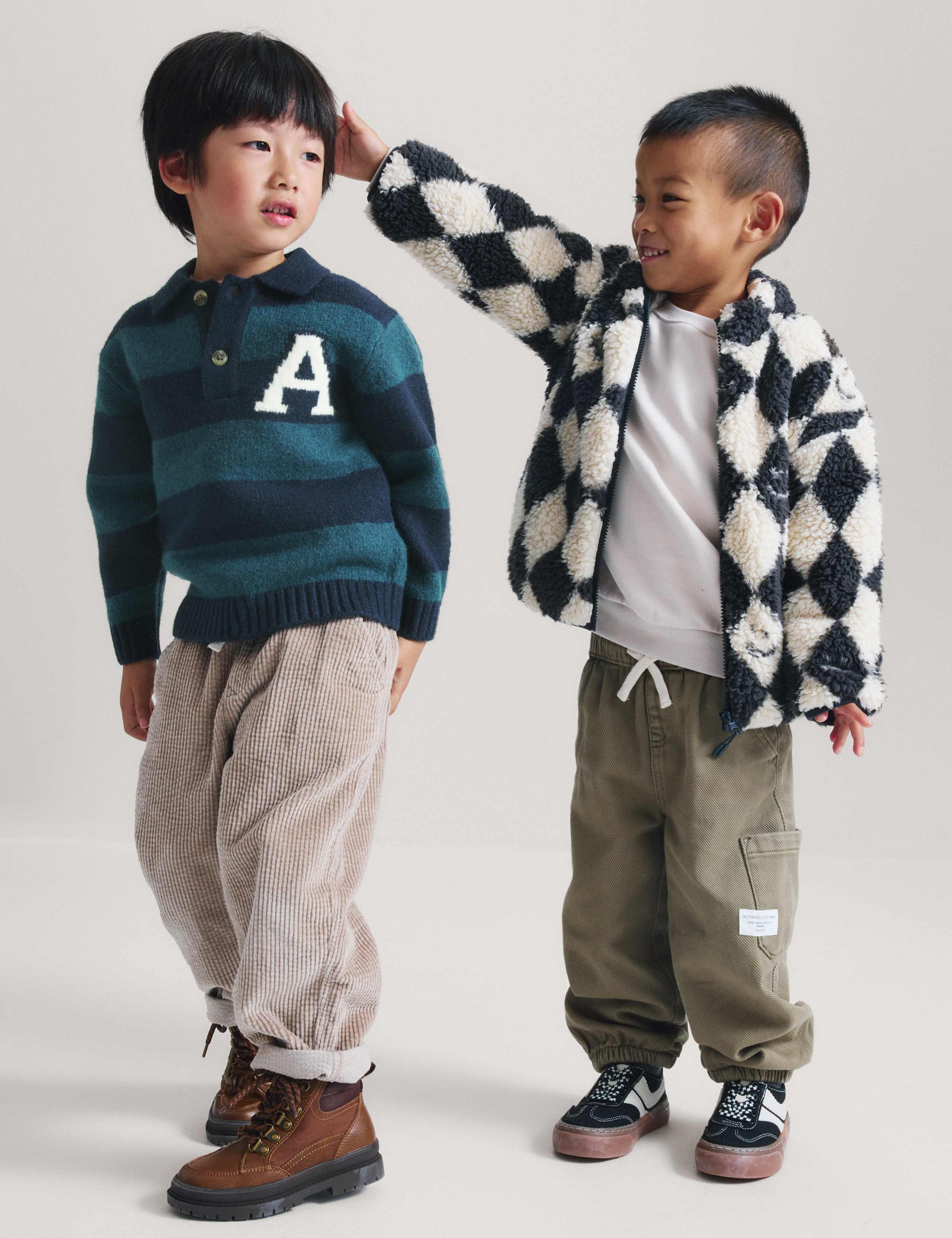 Striped Rugby Knitted Jumper (2-8 Yrs) 6 of 8
