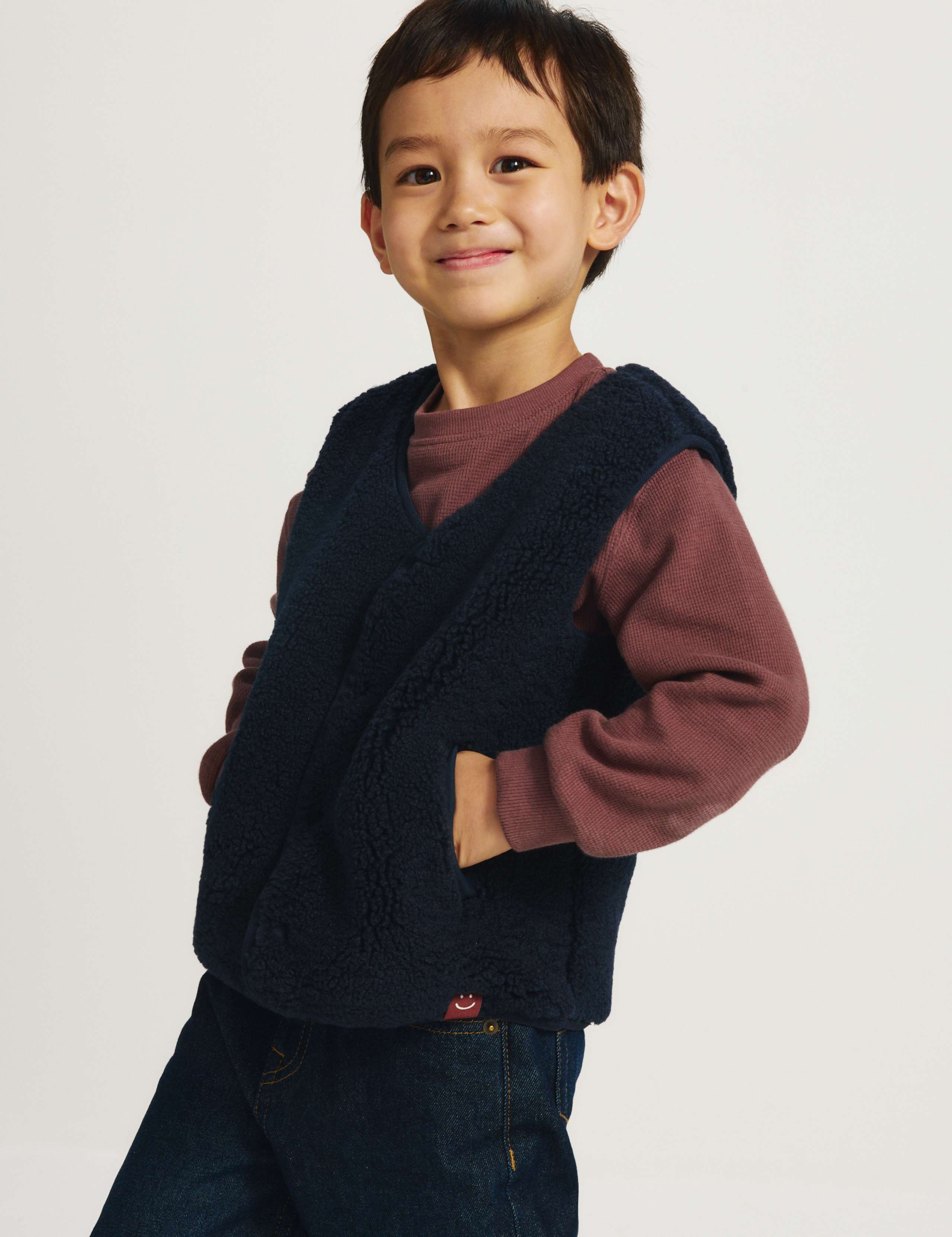 Borg Vest Gilet (2-8 Yrs) 5 of 7