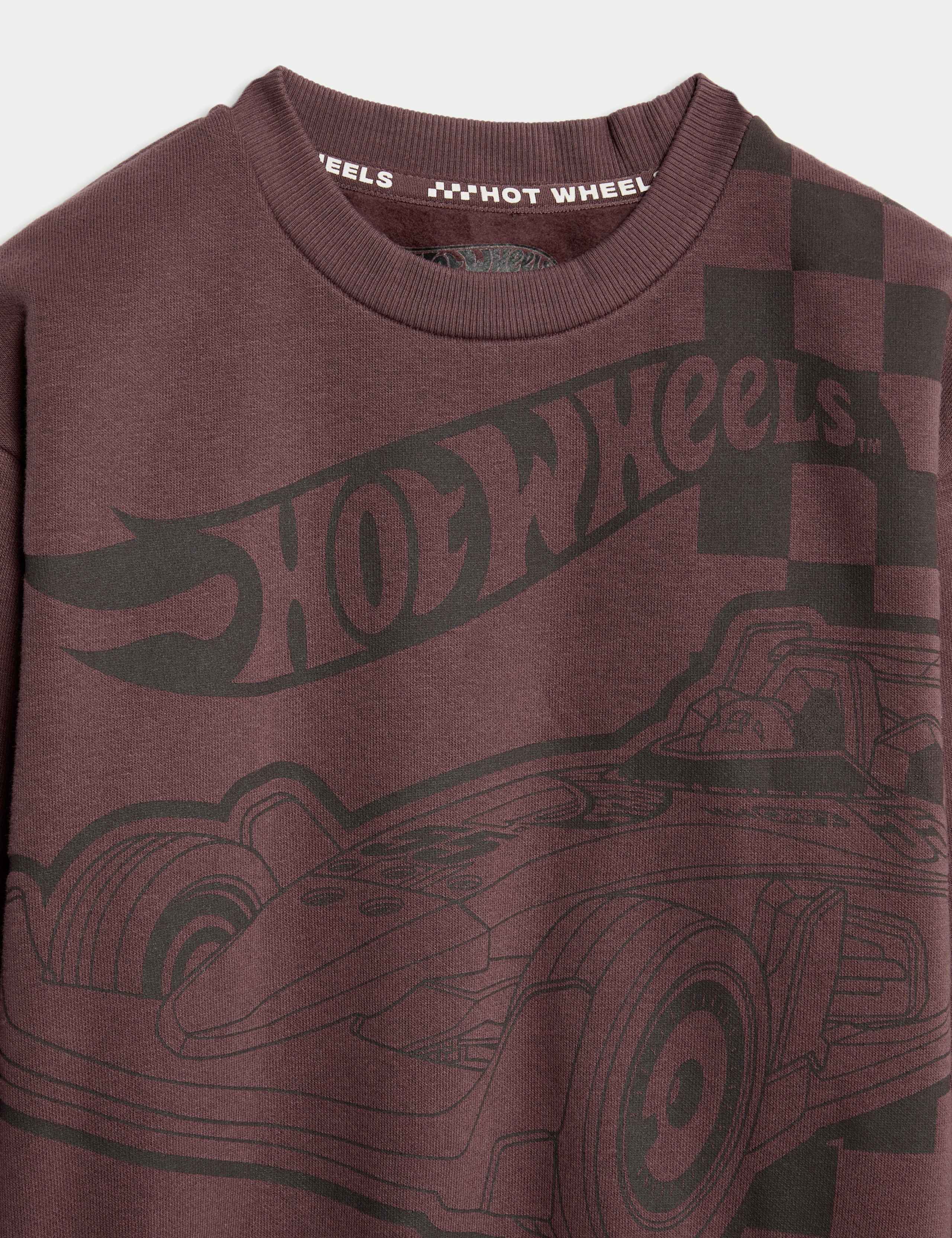 Cotton Rich Hot Wheels™ Top & Bottom Outfit (2-8 yrs) 2 of 2
