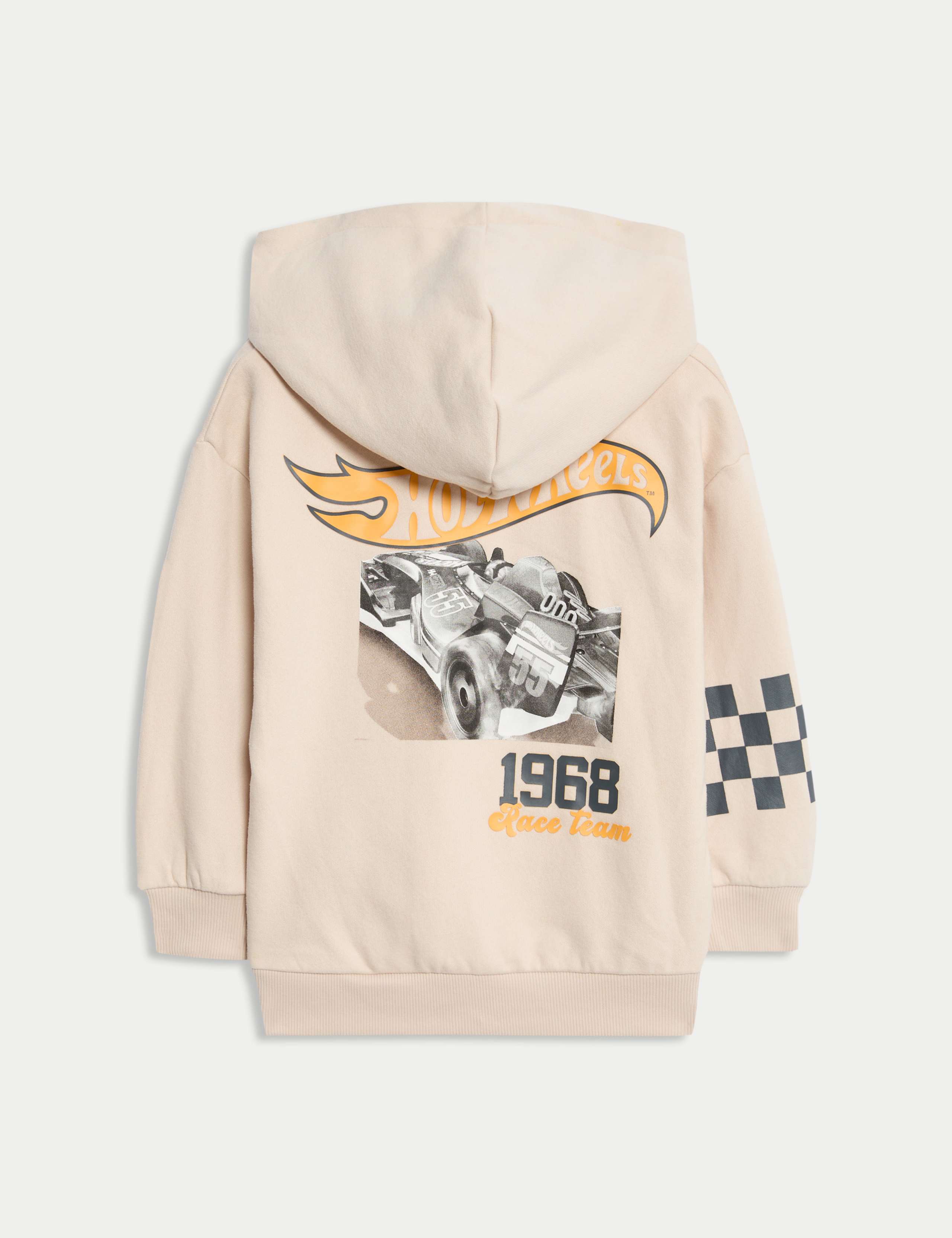 Cotton Rich Hot Wheels™ Hoodie (2-8 Yrs) 3 of 3
