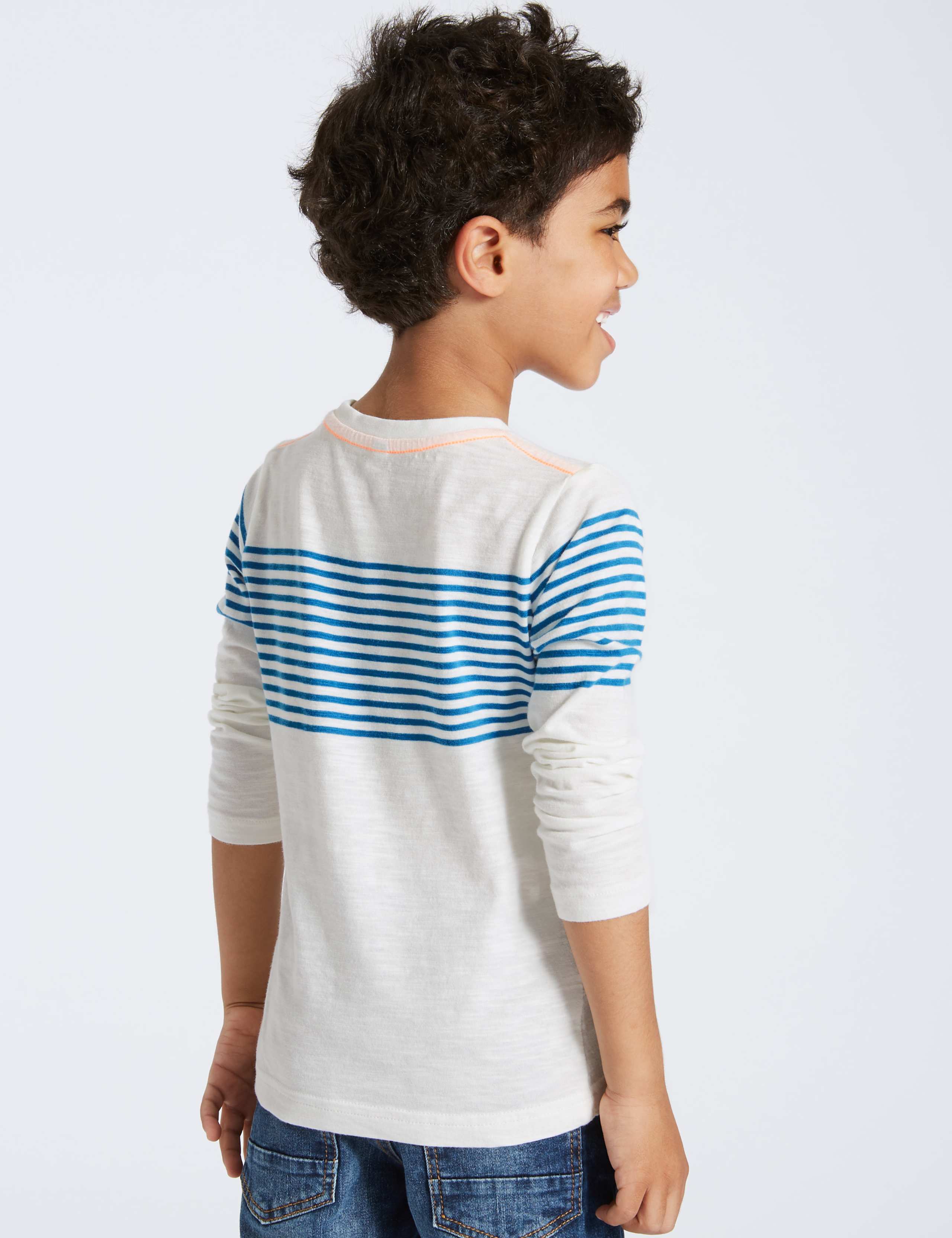 2 Pack Striped Tops (3 Months - 6 Years) 5 of 7