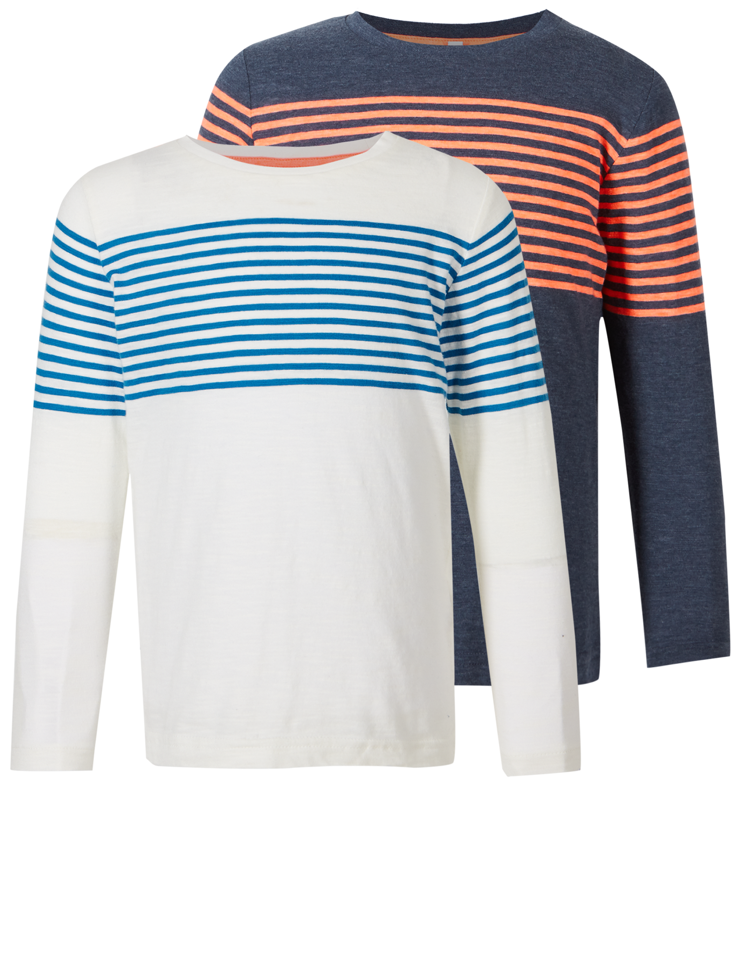 2 Pack Striped Tops (3 Months - 6 Years) 6 of 7
