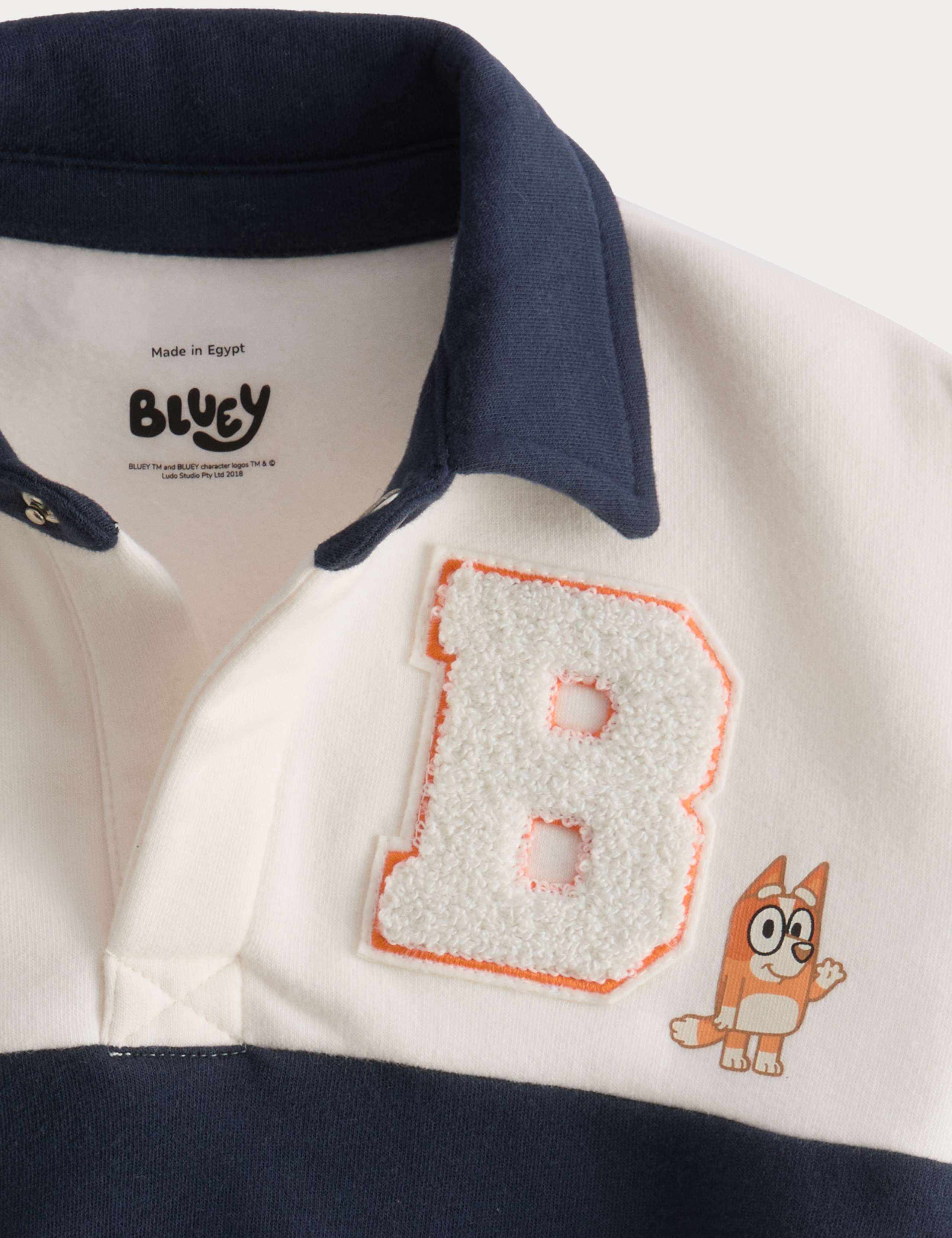 Cotton Rich Bluey™ Rugby Shirt (2-8 Yrs) 2 of 3