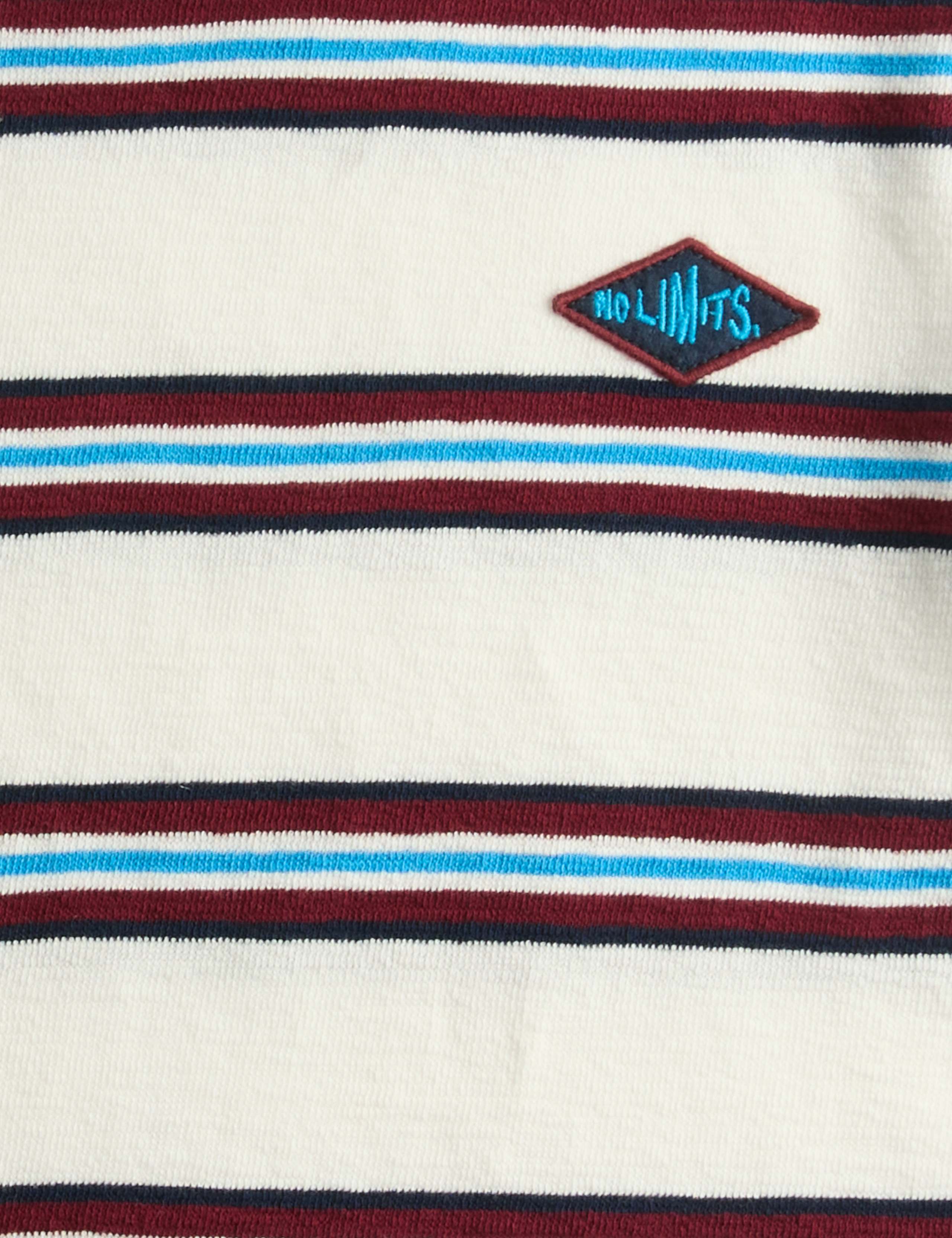 Pure Cotton Textured Striped Long Sleeve Top (2-8 Yrs) 2 of 2