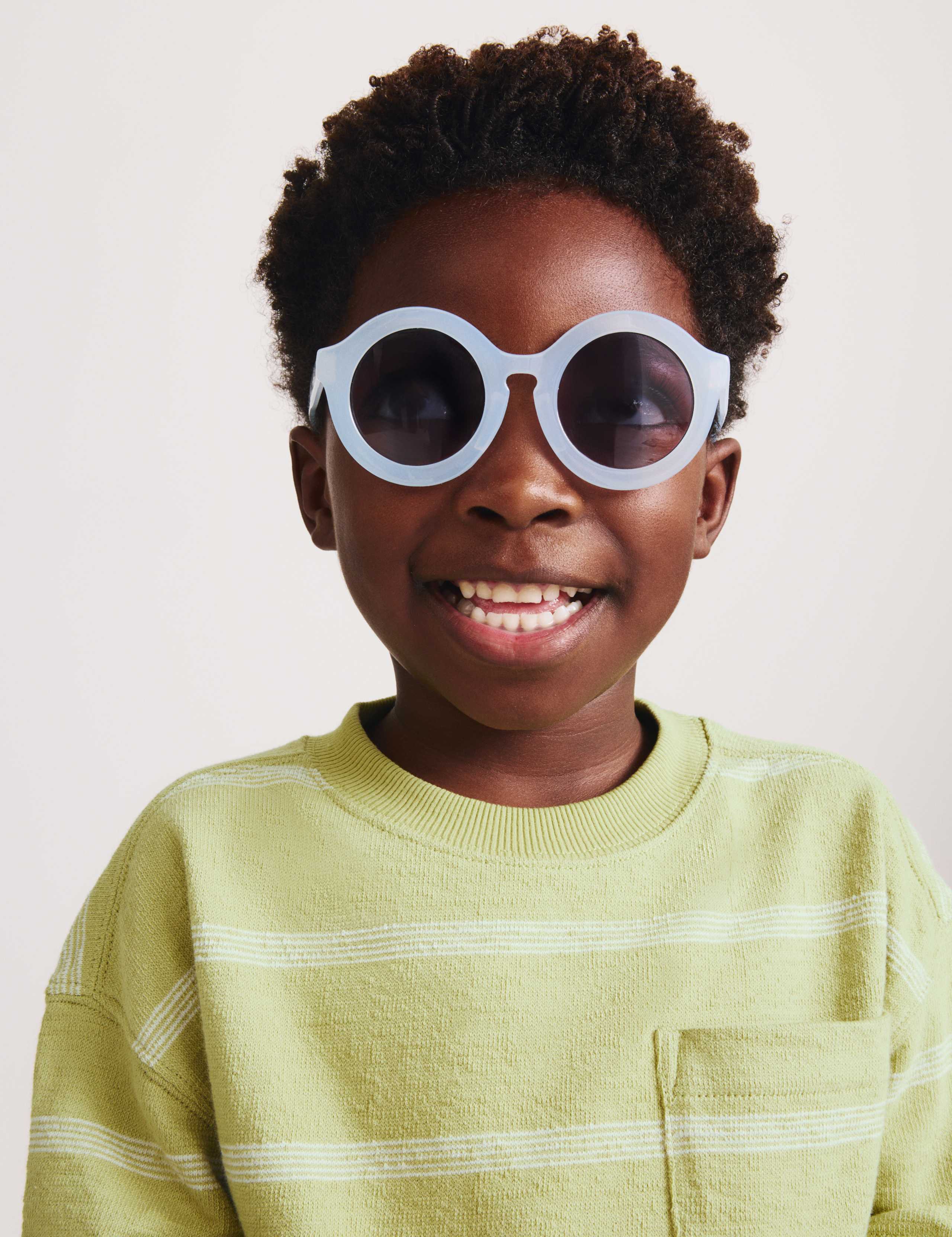 Pure Cotton Striped Textured T-Shirt (2-8 Yrs) 1 of 5