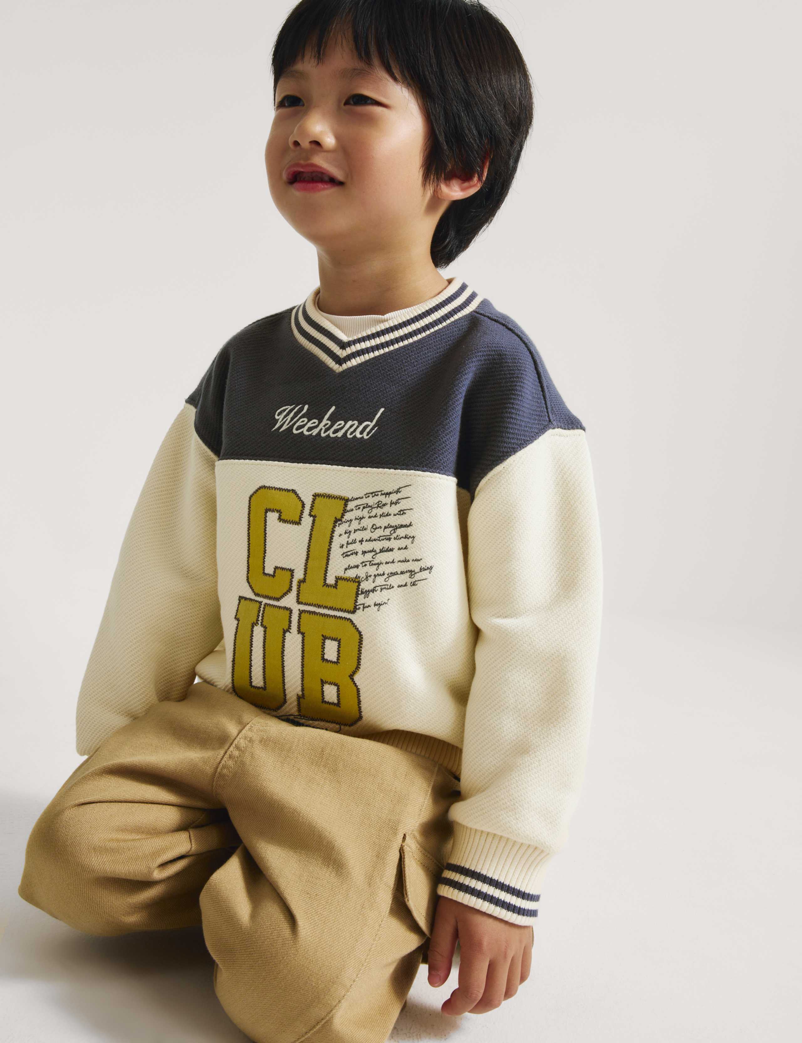 Cotton Rich Graphic Sweatshirt (2-8 Yrs) 6 of 7
