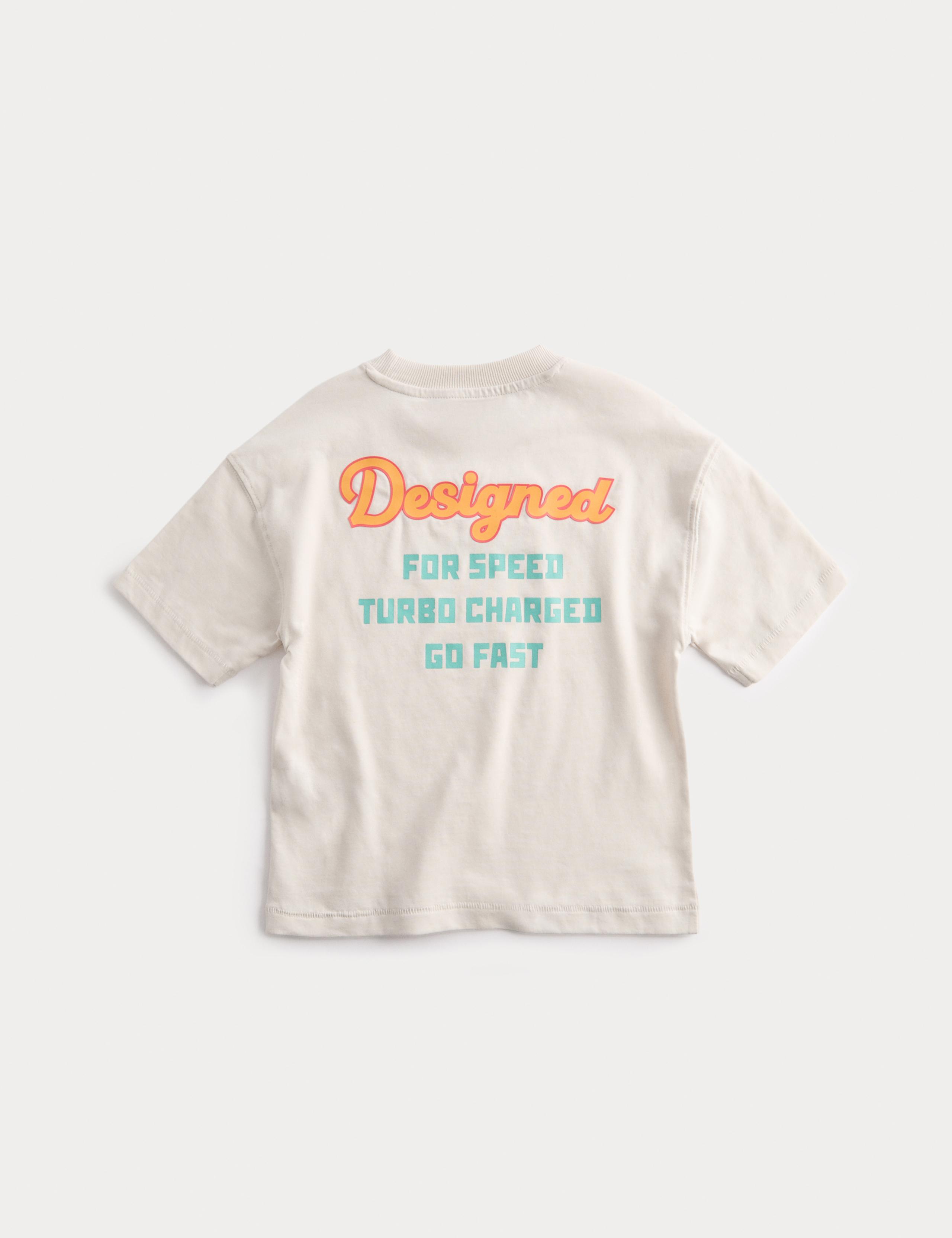 Pure Cotton Hot Wheels T-Shirt (2-8 Years) 3 of 3