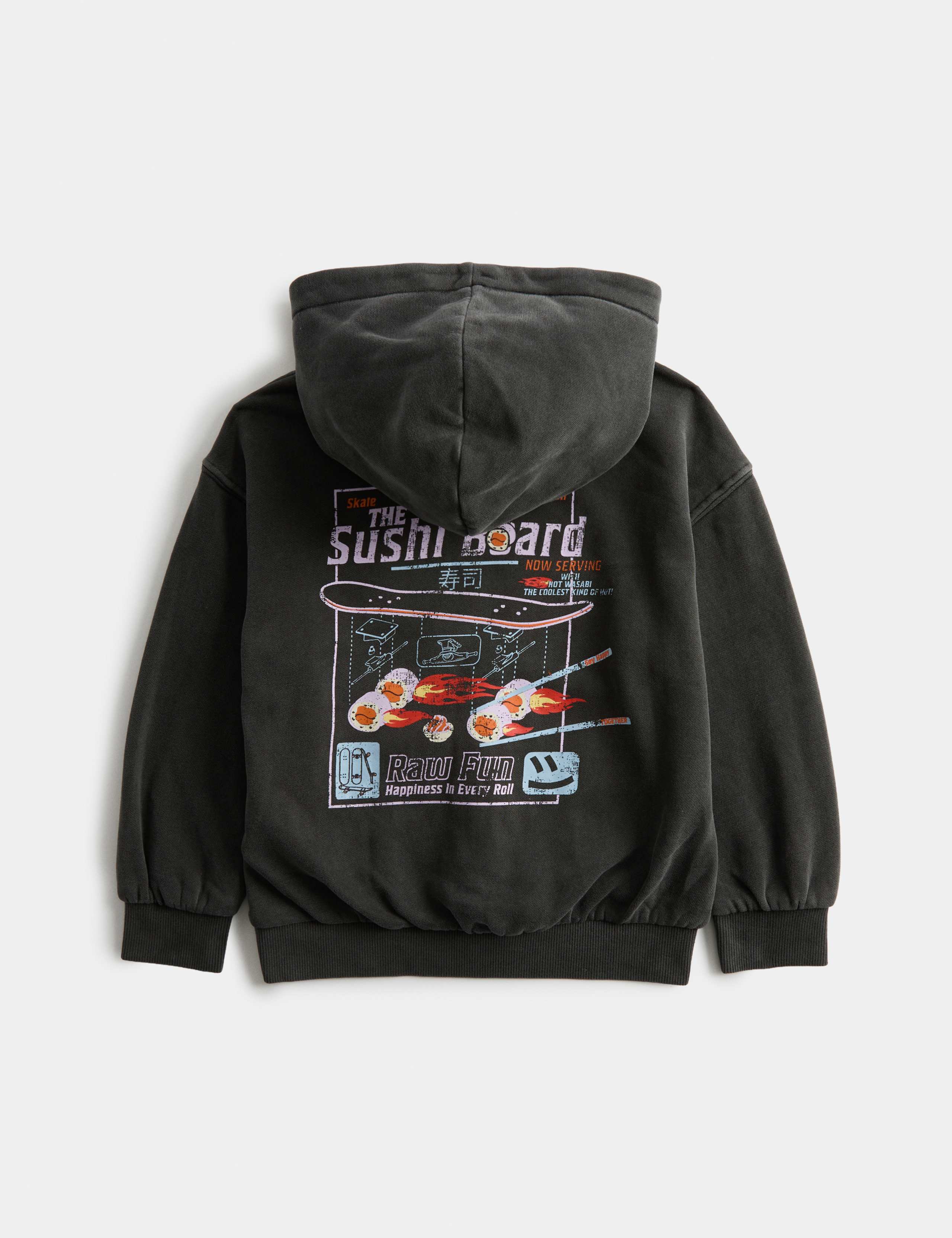 Cotton Rich Sushi Graphic Hoodie (2-8 Yrs) 2 of 2