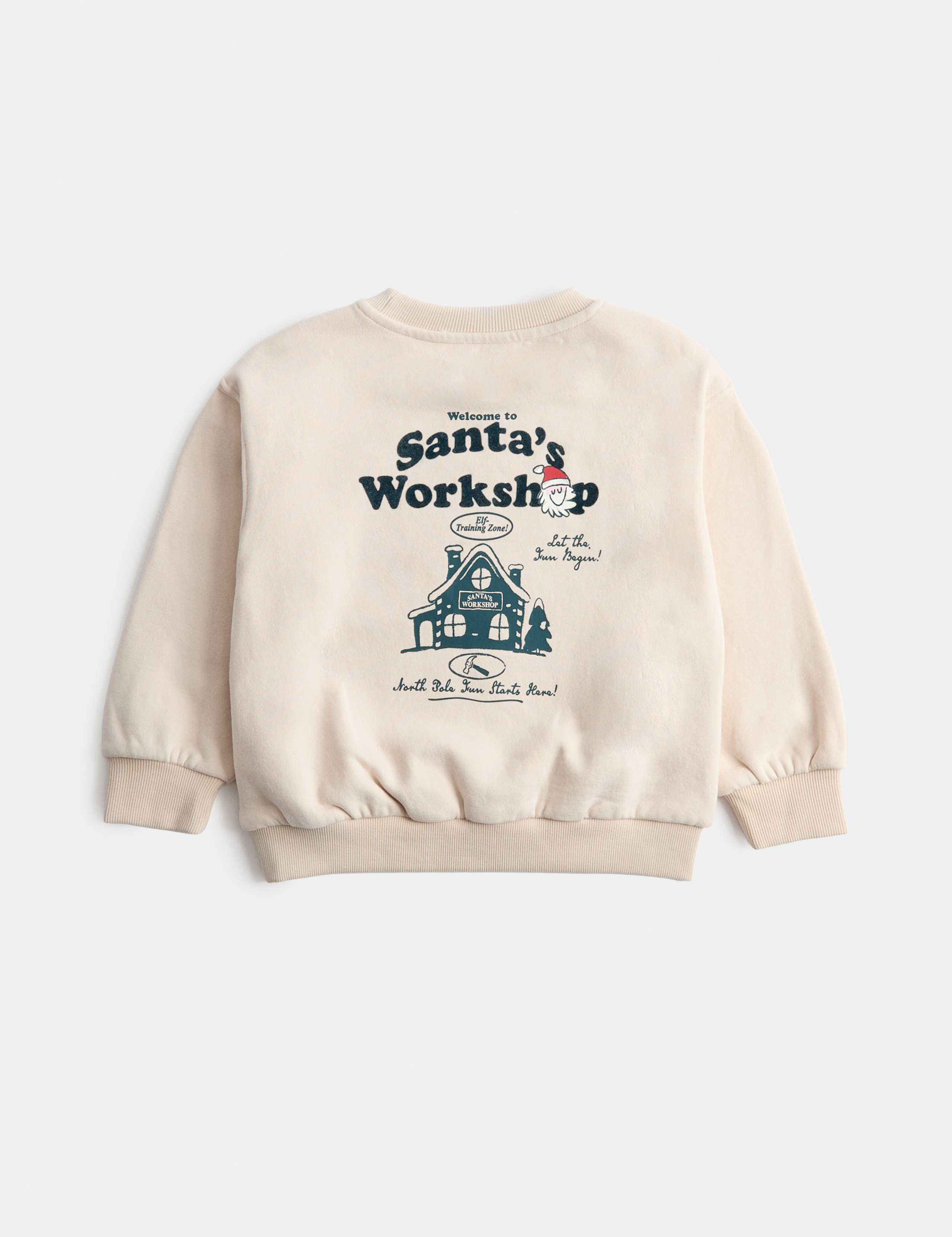 2 Piece Cotton Rich Santa's Workshop Outfit (2-8 Yrs) 3 of 3