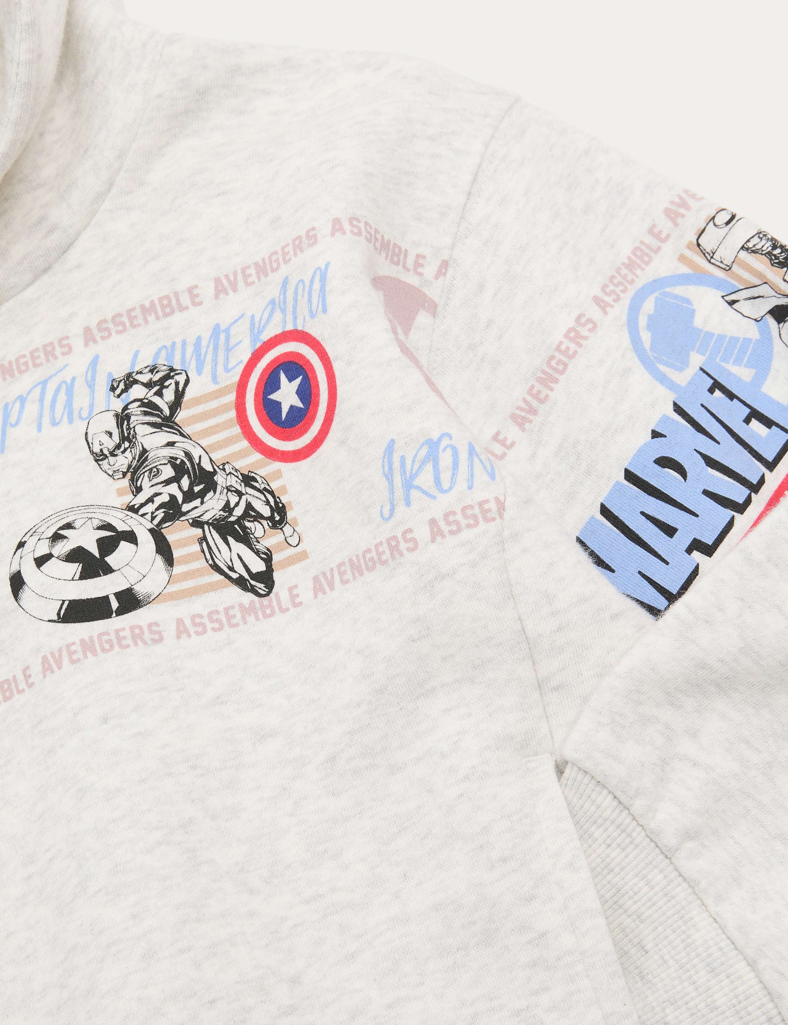 Cotton Rich Marvel™ Hoodie (2-8 Yrs) 2 of 3