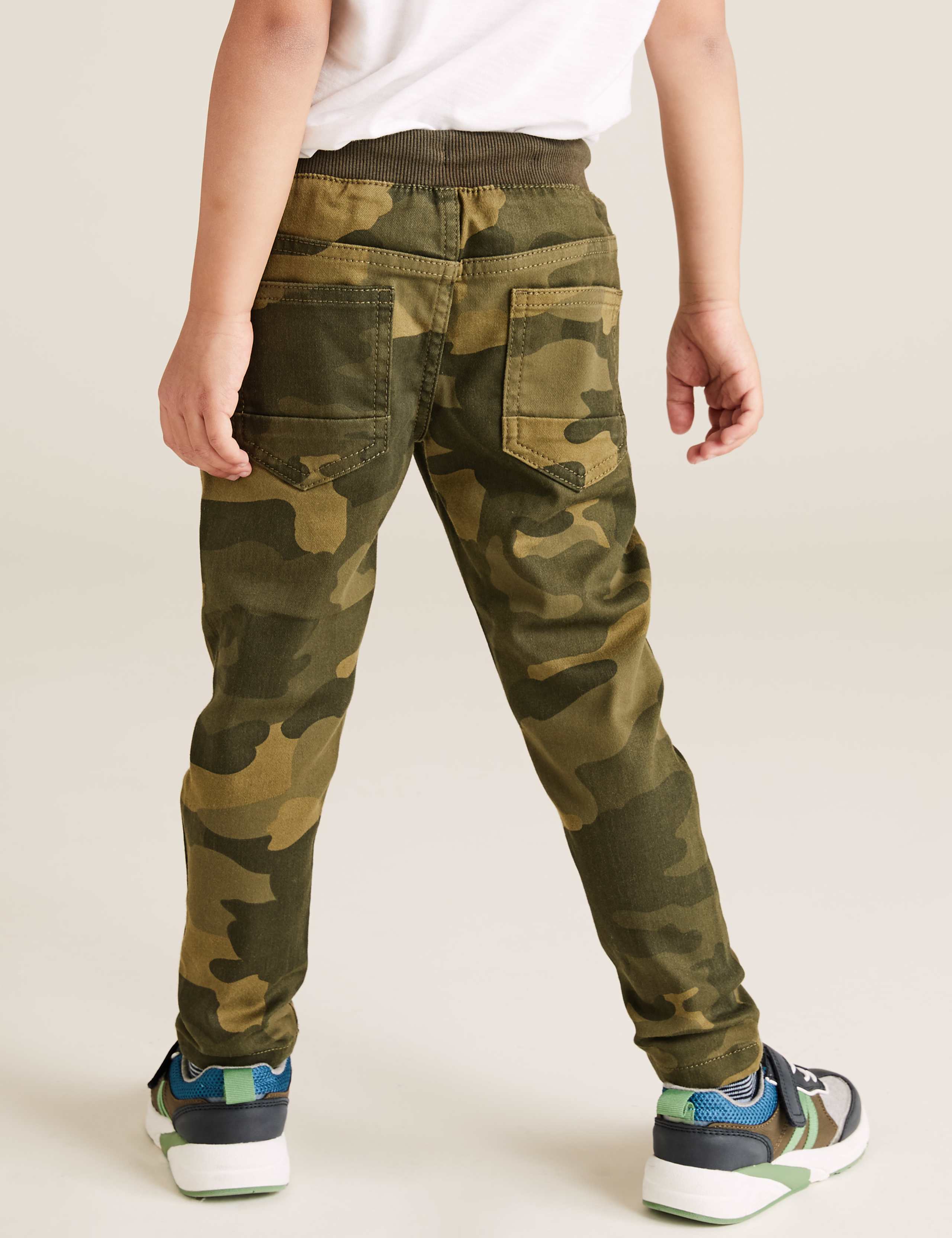 Cotton Camouflage Pull-on Jeans (2-7 Yrs) 5 of 5