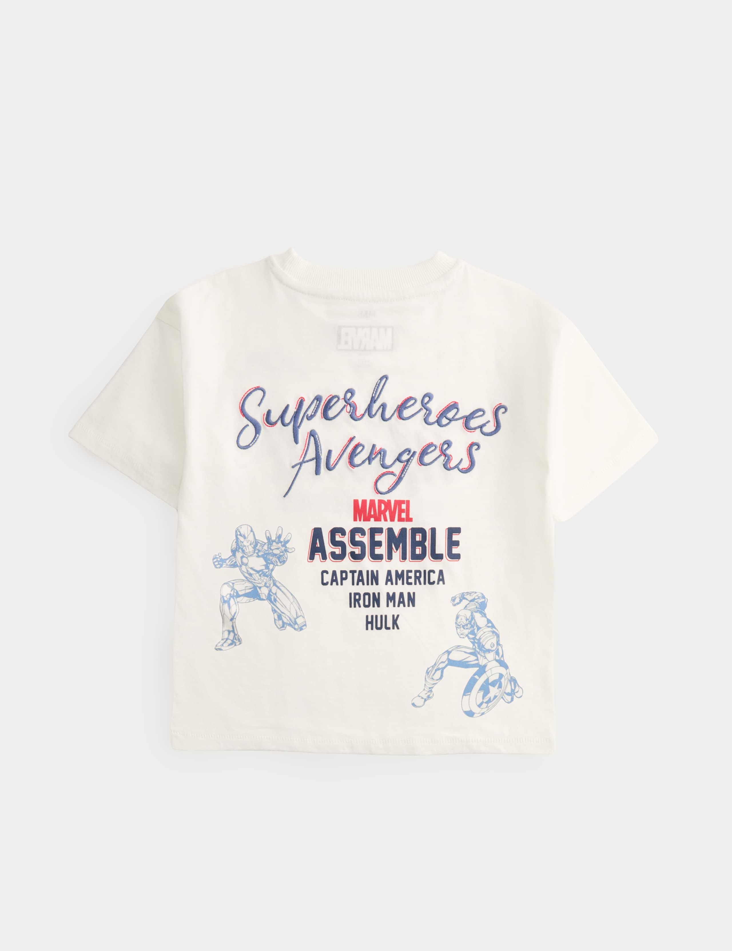 Pure Cotton Marvel™ Avengers™ T-shirt (2-8 Yrs) 2 of 2