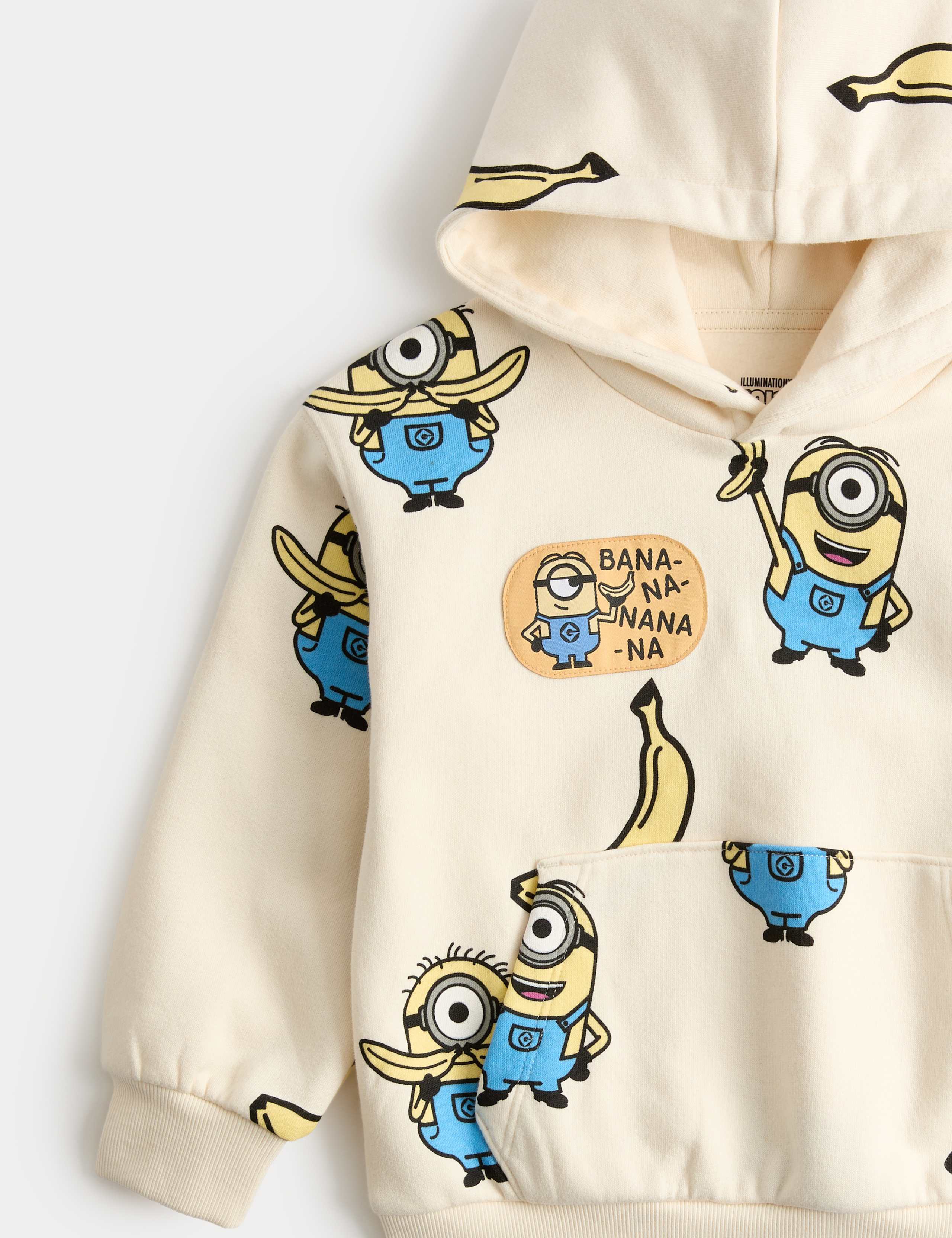 Cotton Rich Minions™ Graphic Hoodie (2-8 Yrs) 2 of 2