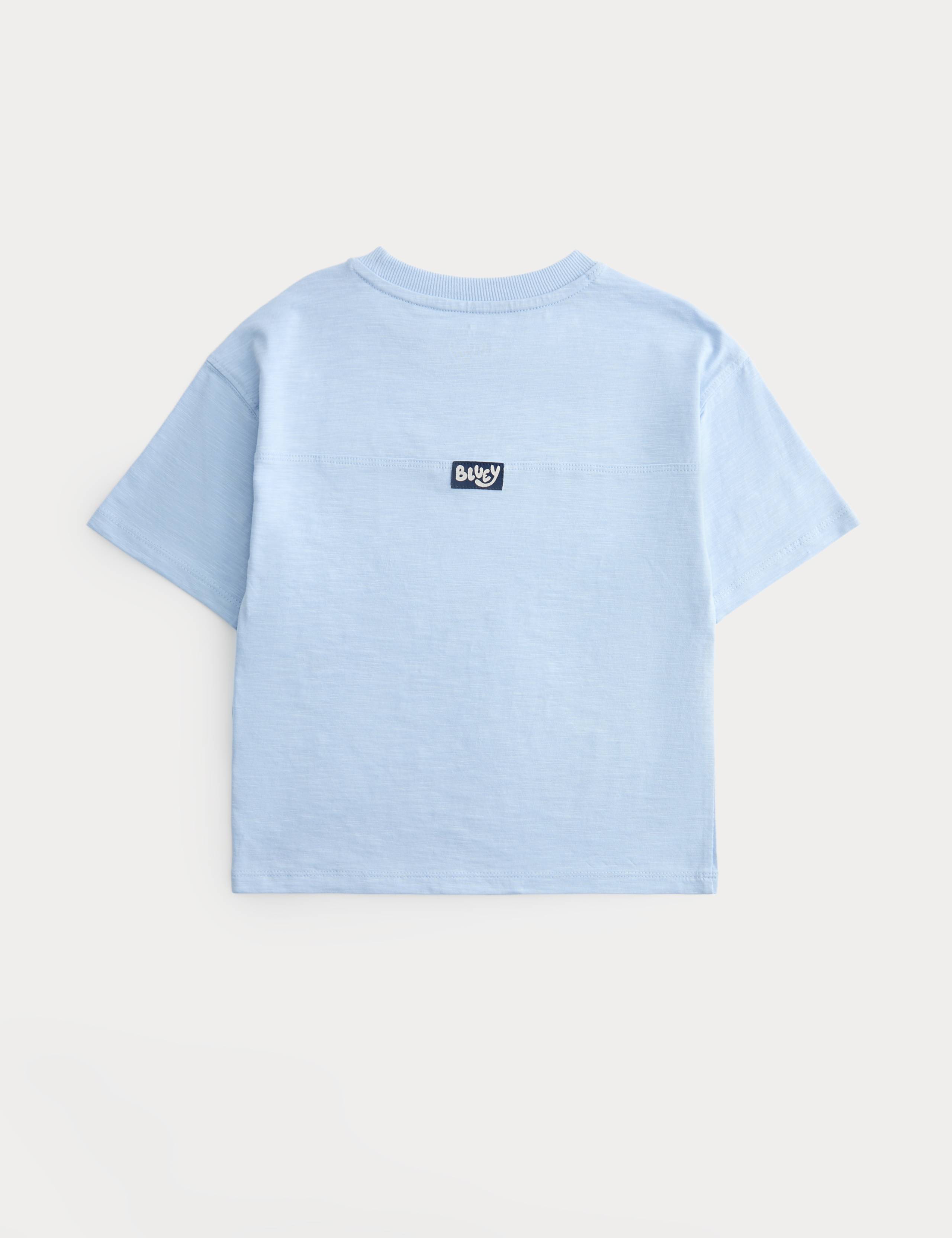 Pure Cotton Bluey™ T-Shirt (2-8 Yrs) 2 of 2