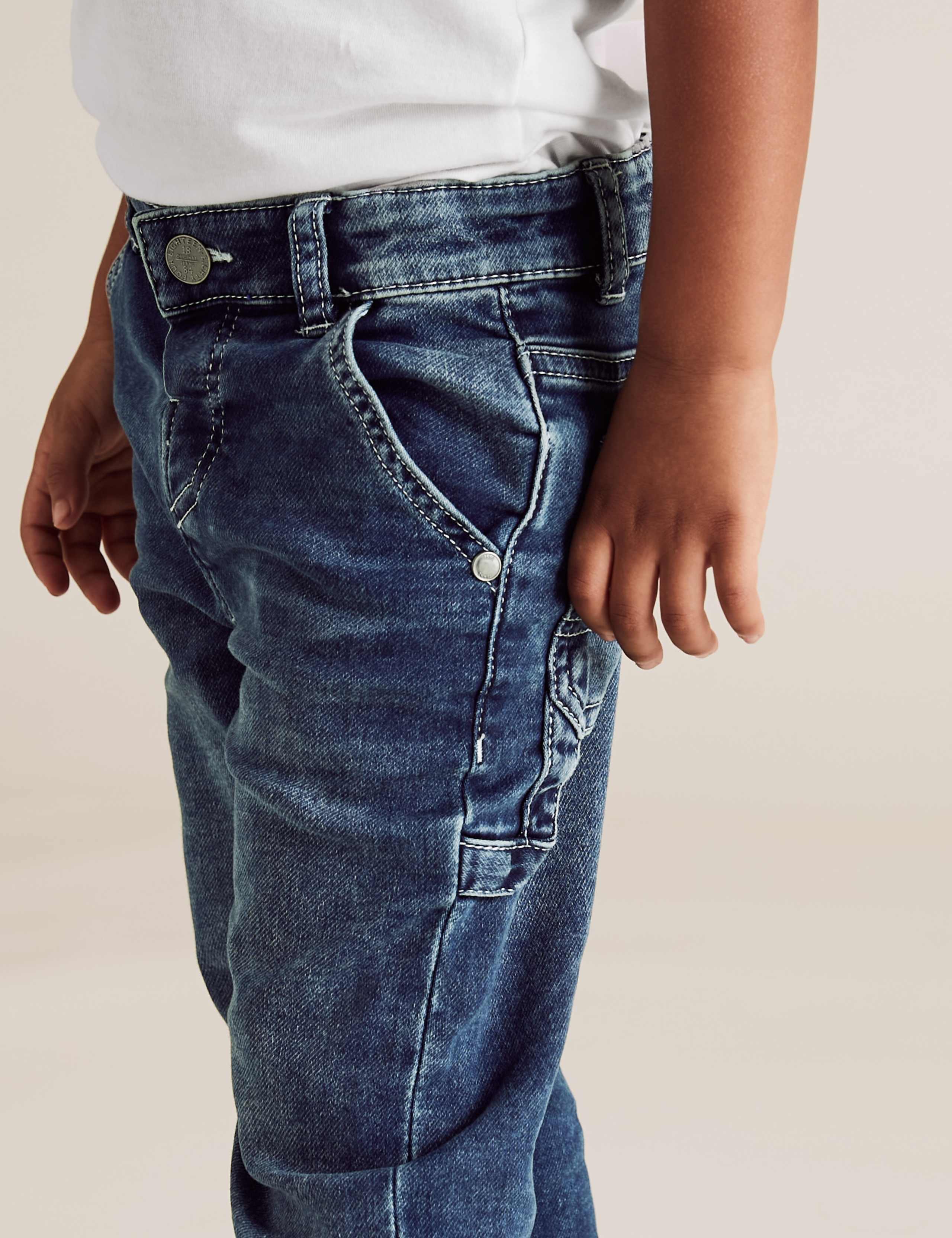 Regular Denim Carpenter Jeans (2-7 Yrs) 3 of 6